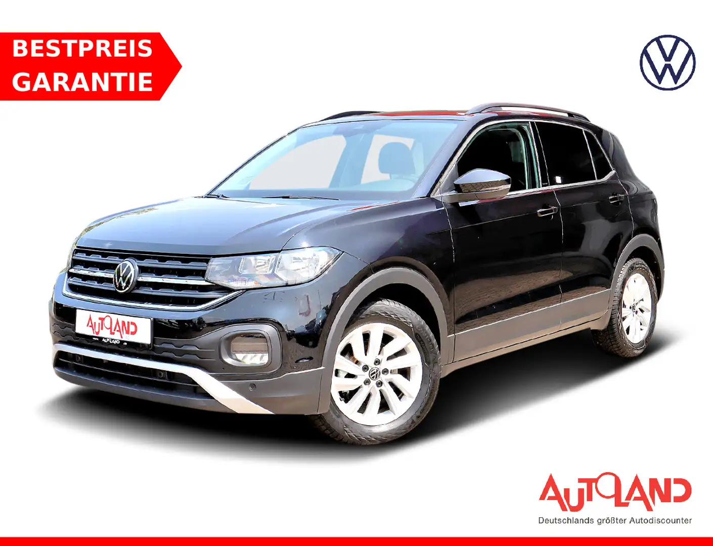 Volkswagen T-Cross 1.0 TSI LED Tempomat Schwarz - 1