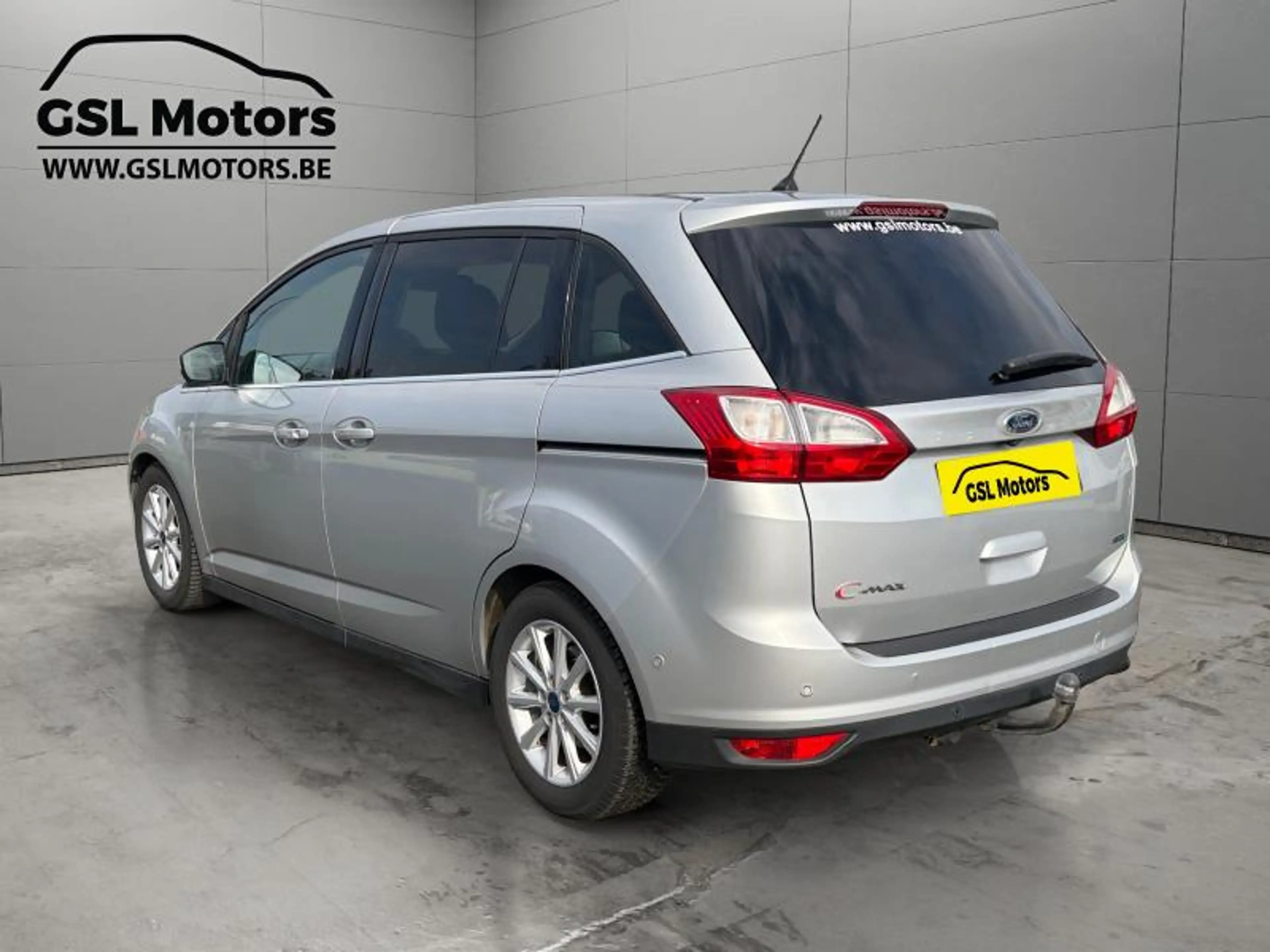 Ford Grand C-Max 1.5i 150cv Automatique Gris 06/18 Airco — photo 7