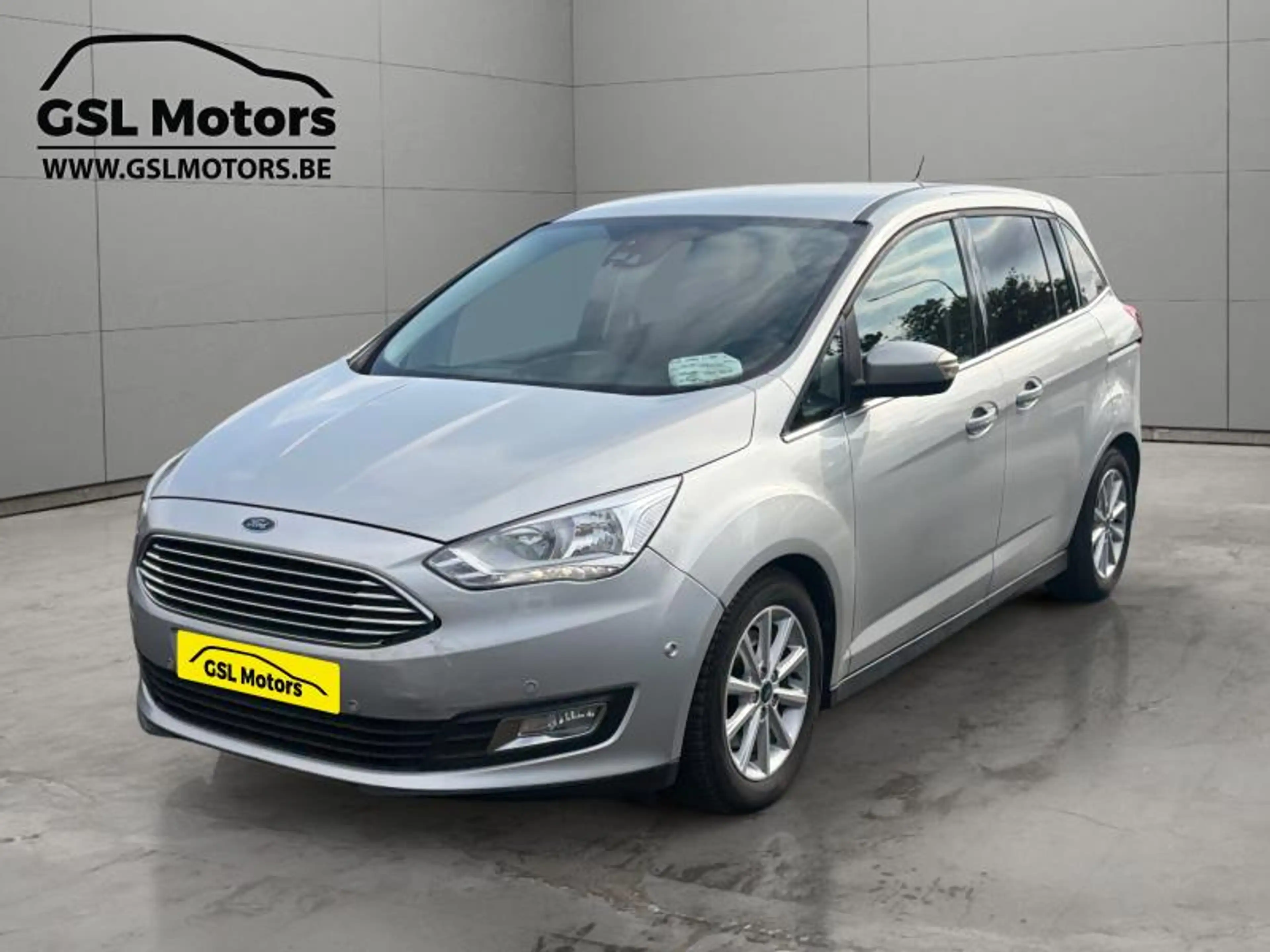 Ford Grand C-Max 1.5i 150cv Automatique Gris 06/18 Airco