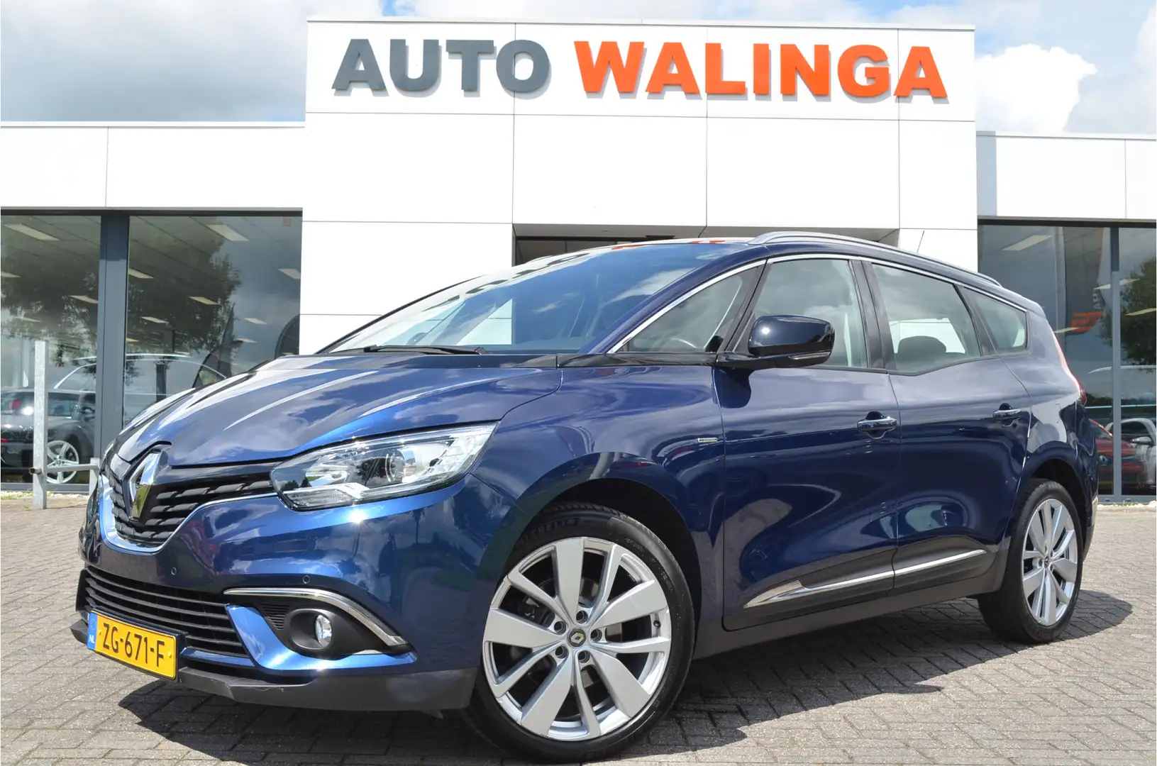 Renault Grand Scenic 1.3 TCe Limited Carplay | 20'' LMV | Navi | Cruise Blauw - 1