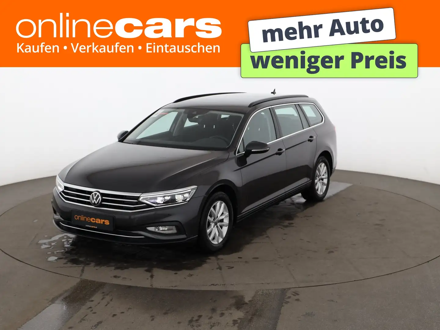 Volkswagen Passat Variant 2.0 TDI Business Aut MATRIX AHK Grau - 1