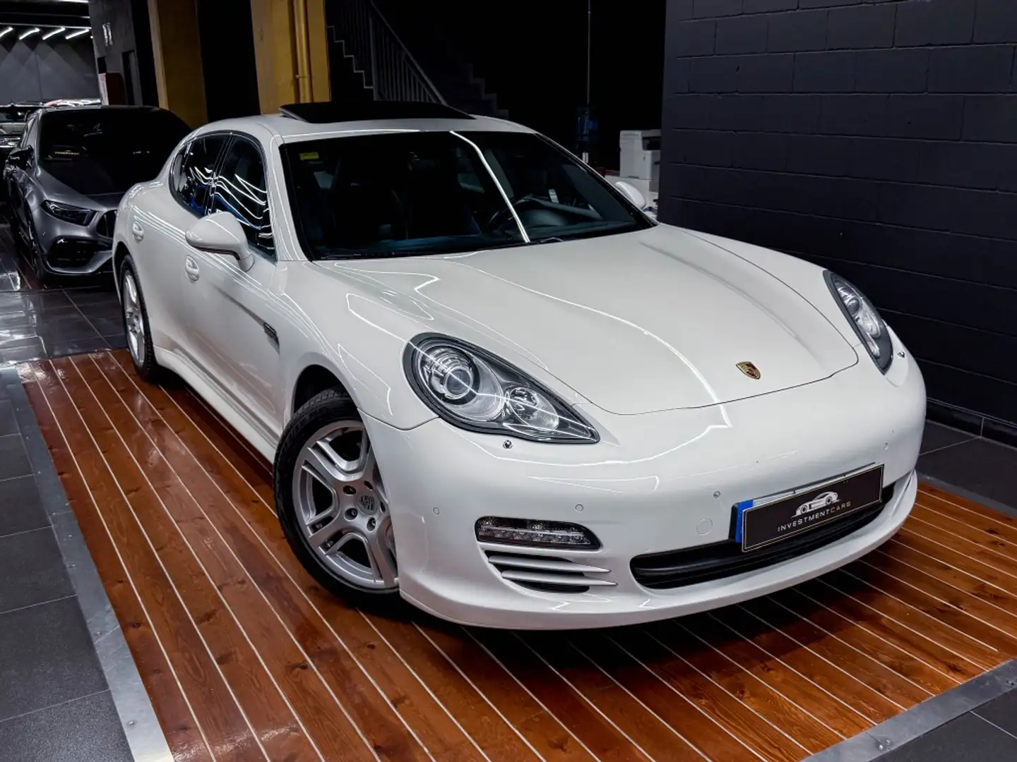 Porsche Panamera 4S Aut. Blanc - 1