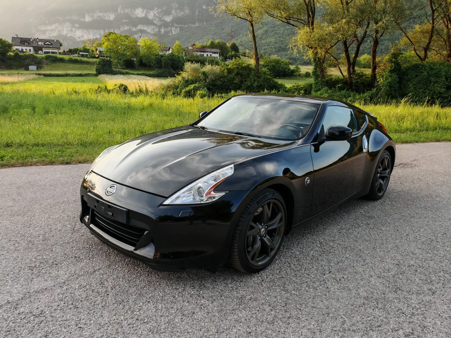 Nissan 370Z Coupe 3.7 V6 Lev2 **INTERNI PELLE ARANCIO** Nero - 1