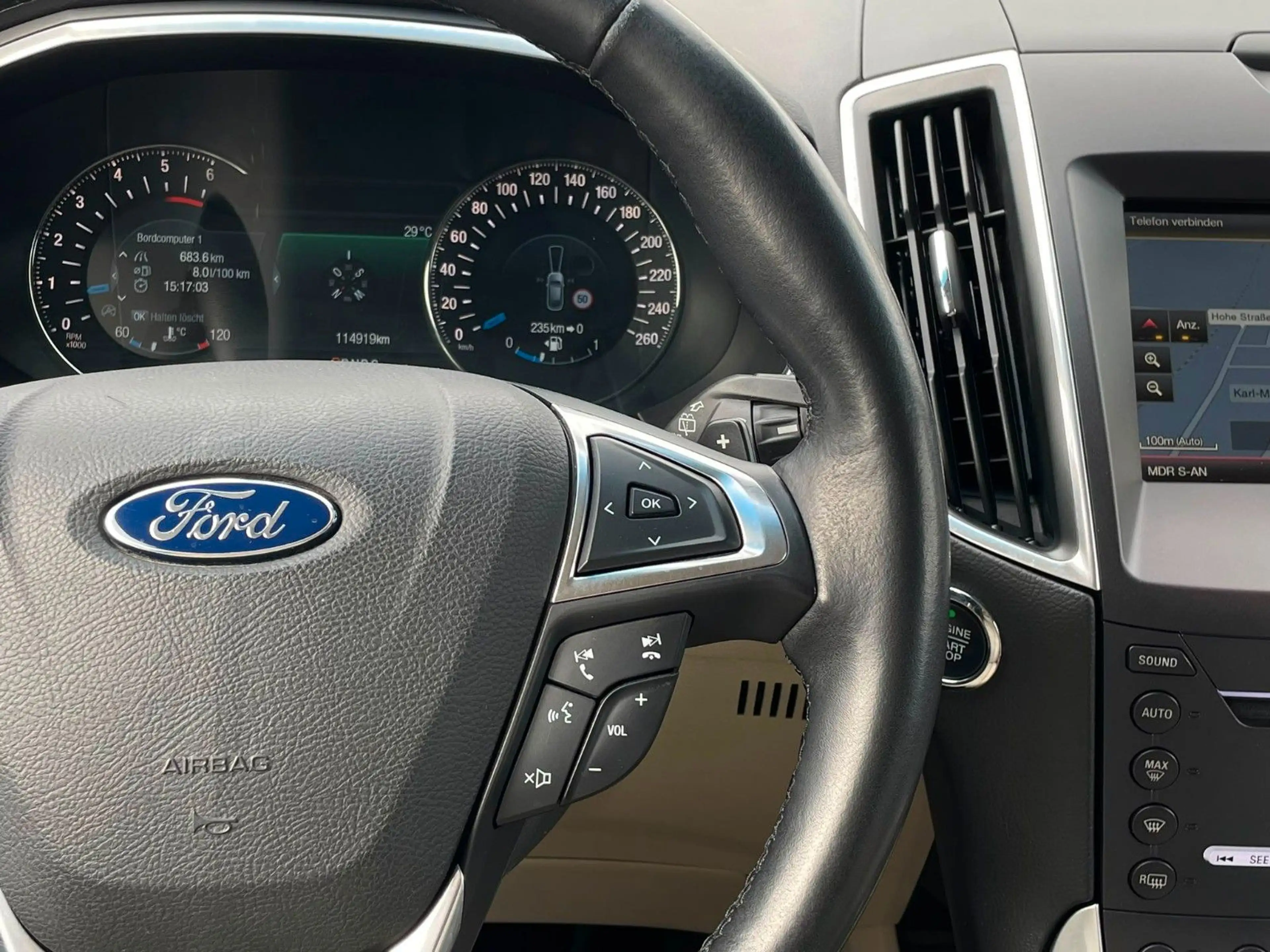 Ford Edge Titanium 4x4 AHK PANO STANDHZNG SITZKLIMA — photo 14