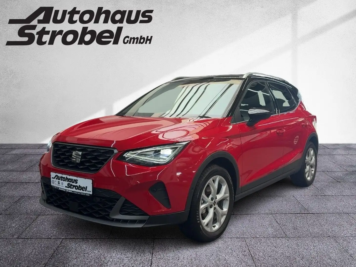 SEAT Arona 1.0 TSI FR DSG ACC LED Park Ass. Lane Ass. Rot - 2