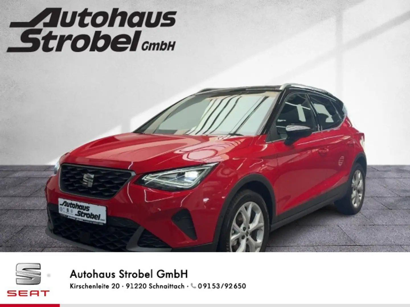 SEAT Arona 1.0 TSI FR DSG ACC LED Park Ass. Lane Ass. Rot - 1