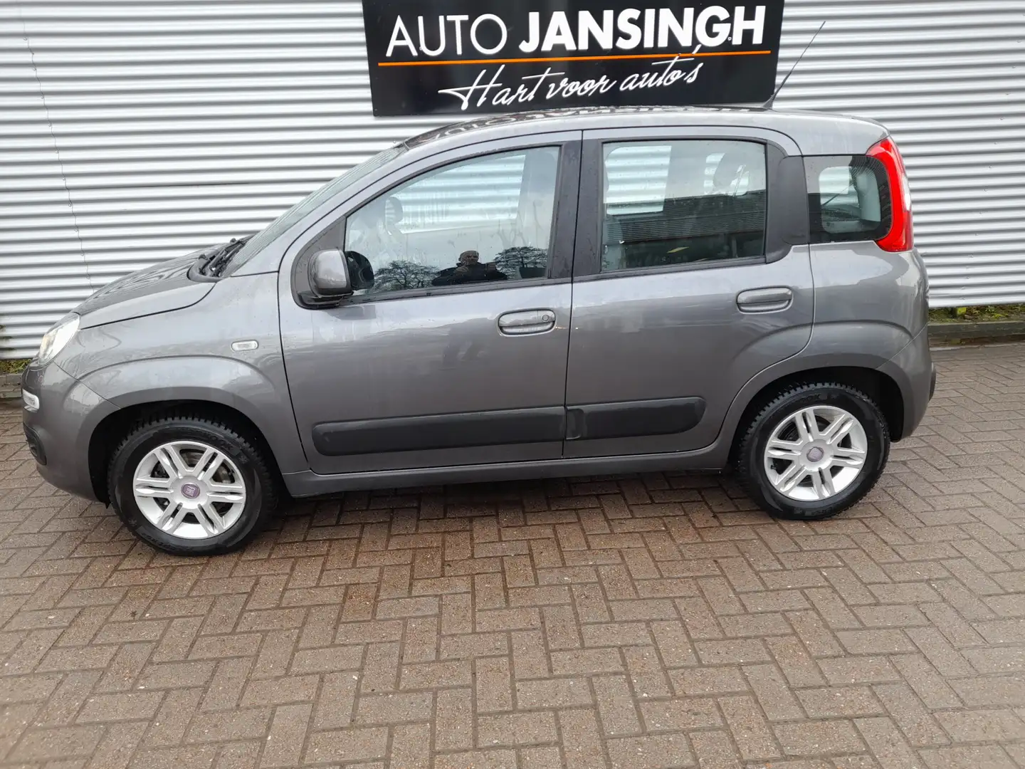Fiat Panda 0.9 TwinAir Popstar | Airco | LM Velgen | Ndl auto Grijs - 2