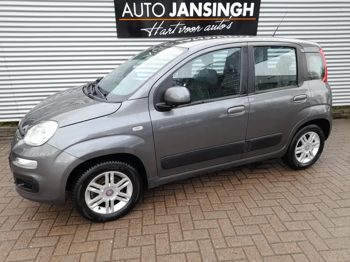 Fiat Panda 0.9 TwinAir Popstar | Airco | LM Velgen | Ndl auto Grijs - 1