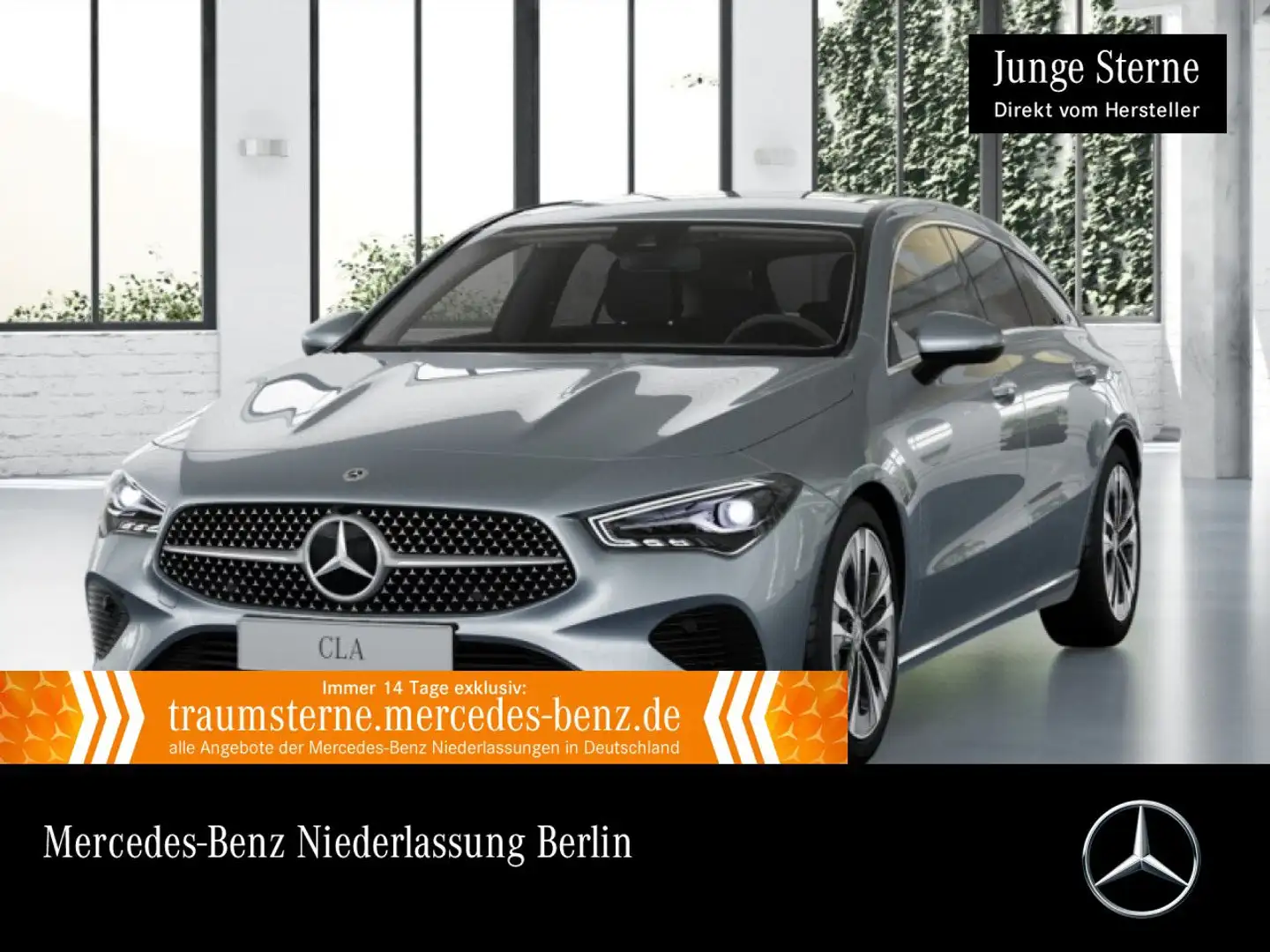 Mercedes-Benz CLA 180 PROGRESSIVE+LED+KAMERA+KEYLESS+7G Silber - 1
