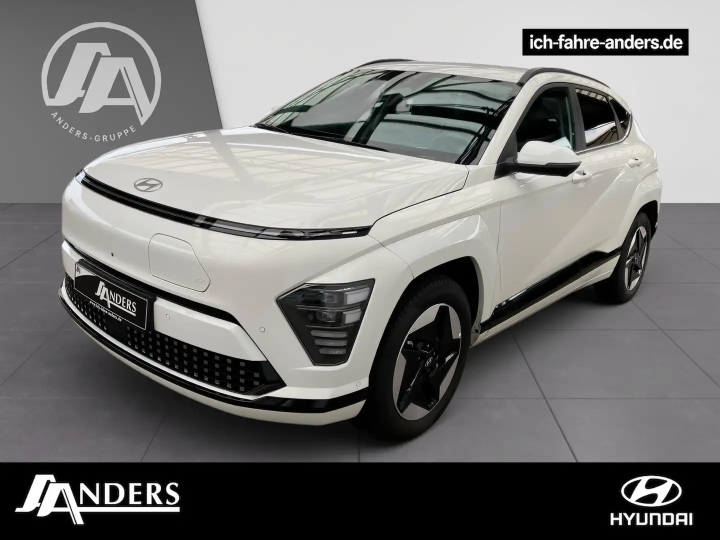 Hyundai KONA Prime Elektro 2WD Navi+LED+ACC+HUD+360°+SHZ Bílá - 1