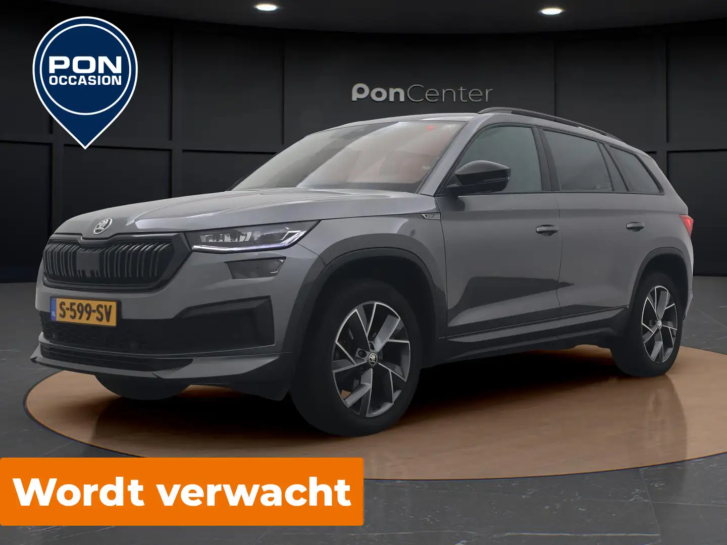 Skoda Kodiaq 1.5 TSI Sportline Business | WORDT VERWACHT | Trek Grau - 1