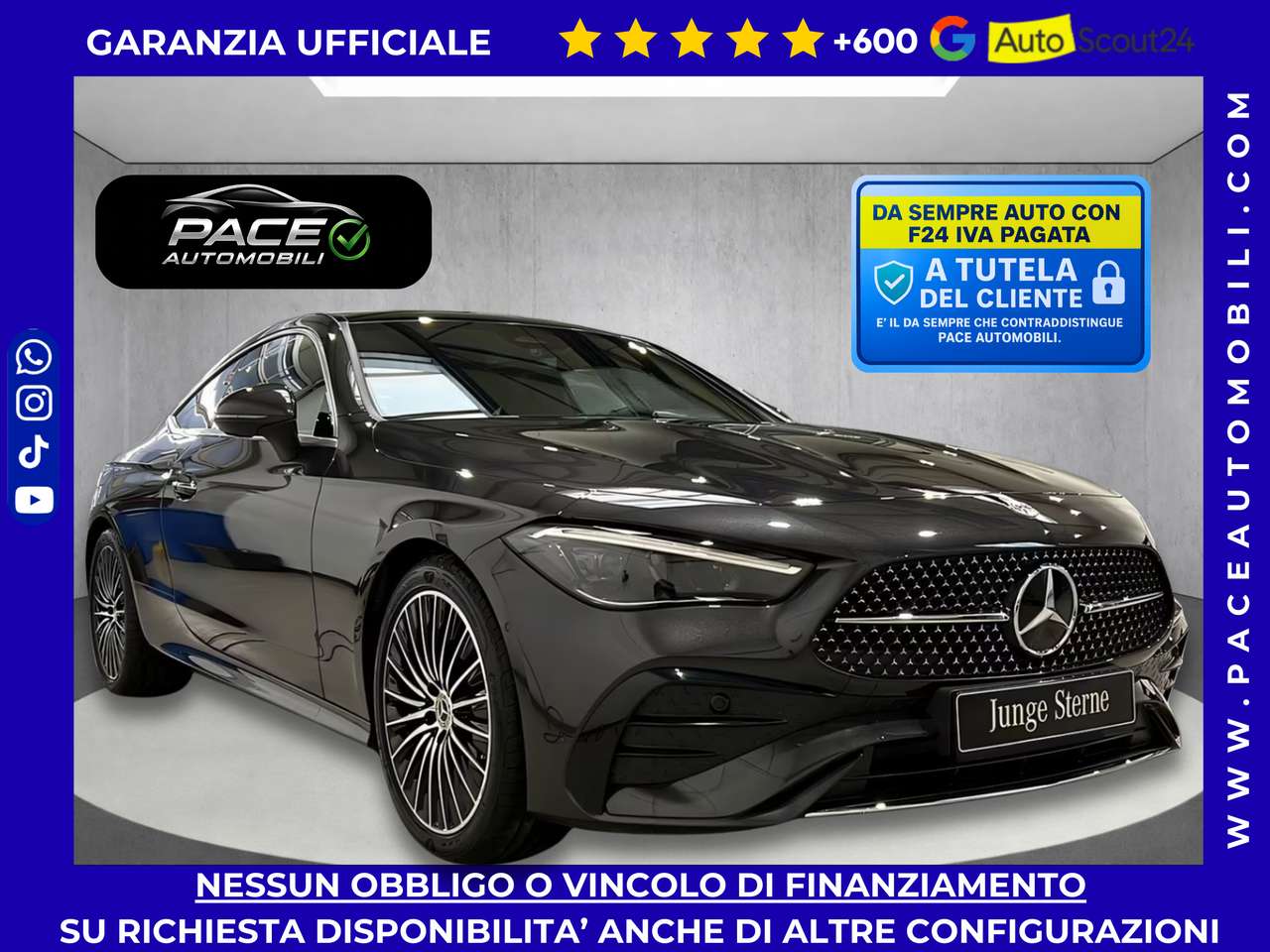 Mercedes-Benz CLE 220 D AMG PREMIUM LED NIGHT PACK TETTO KAMERA PDC ACC