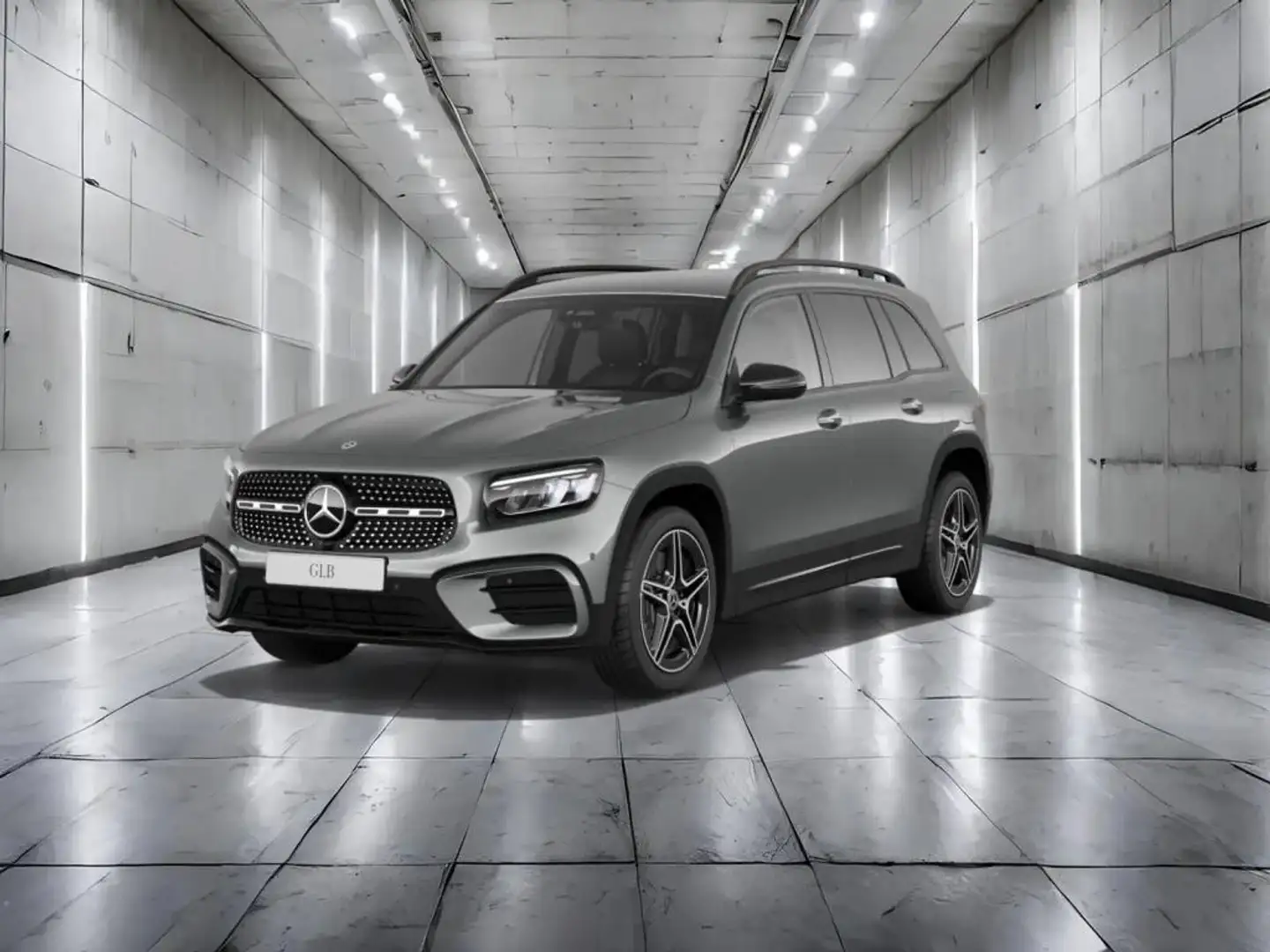Mercedes-Benz GLB 250 4M AMG-ADV.PLUS+KAM.+TOTW.+KEYL.GO+LED+ Grau - 1