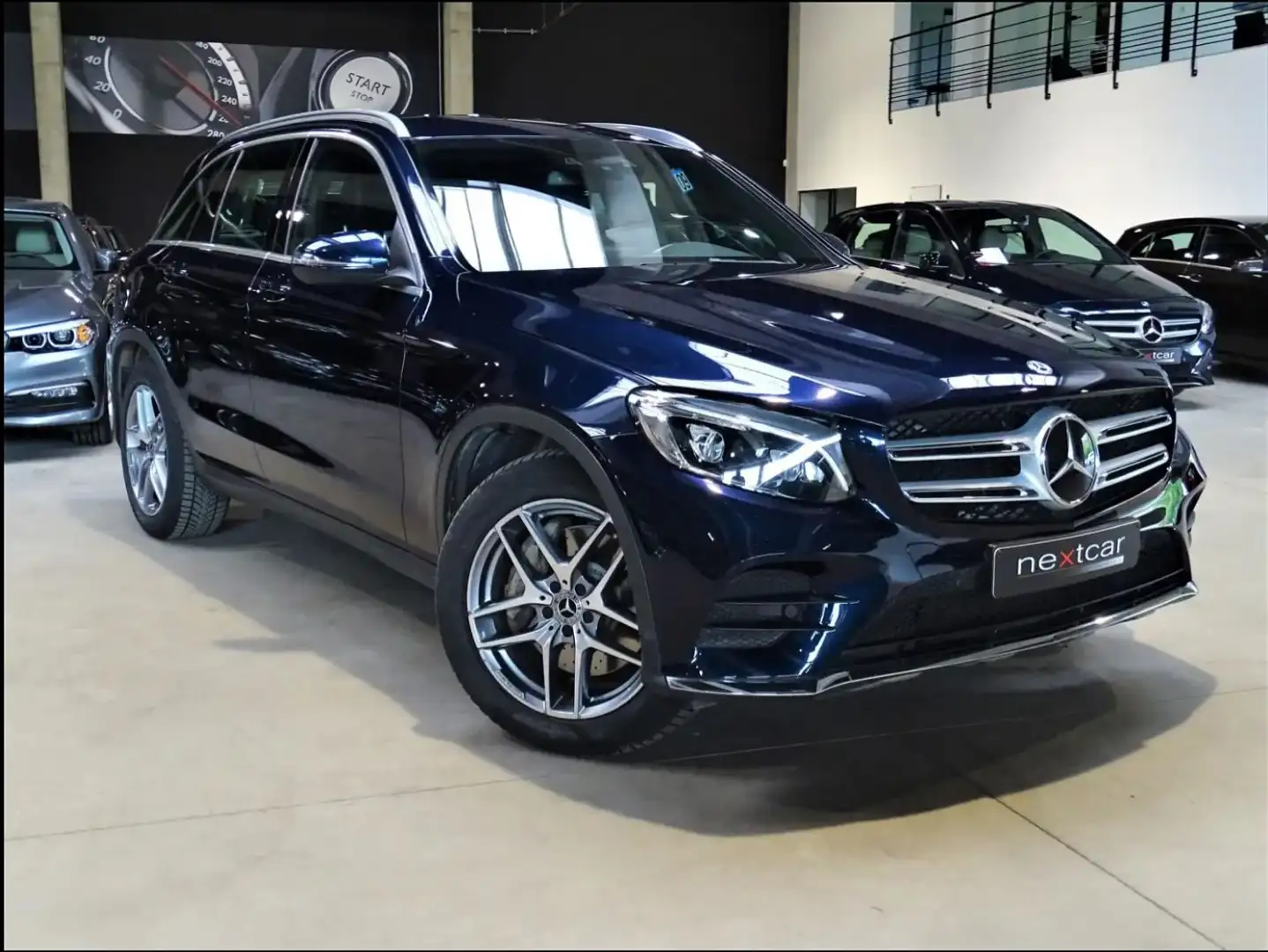 Mercedes-Benz GLC 220 d 4-Matic 9GTRONIC PACK AMG *LED-NAVI-HAYON ELECT* Bleu - 2