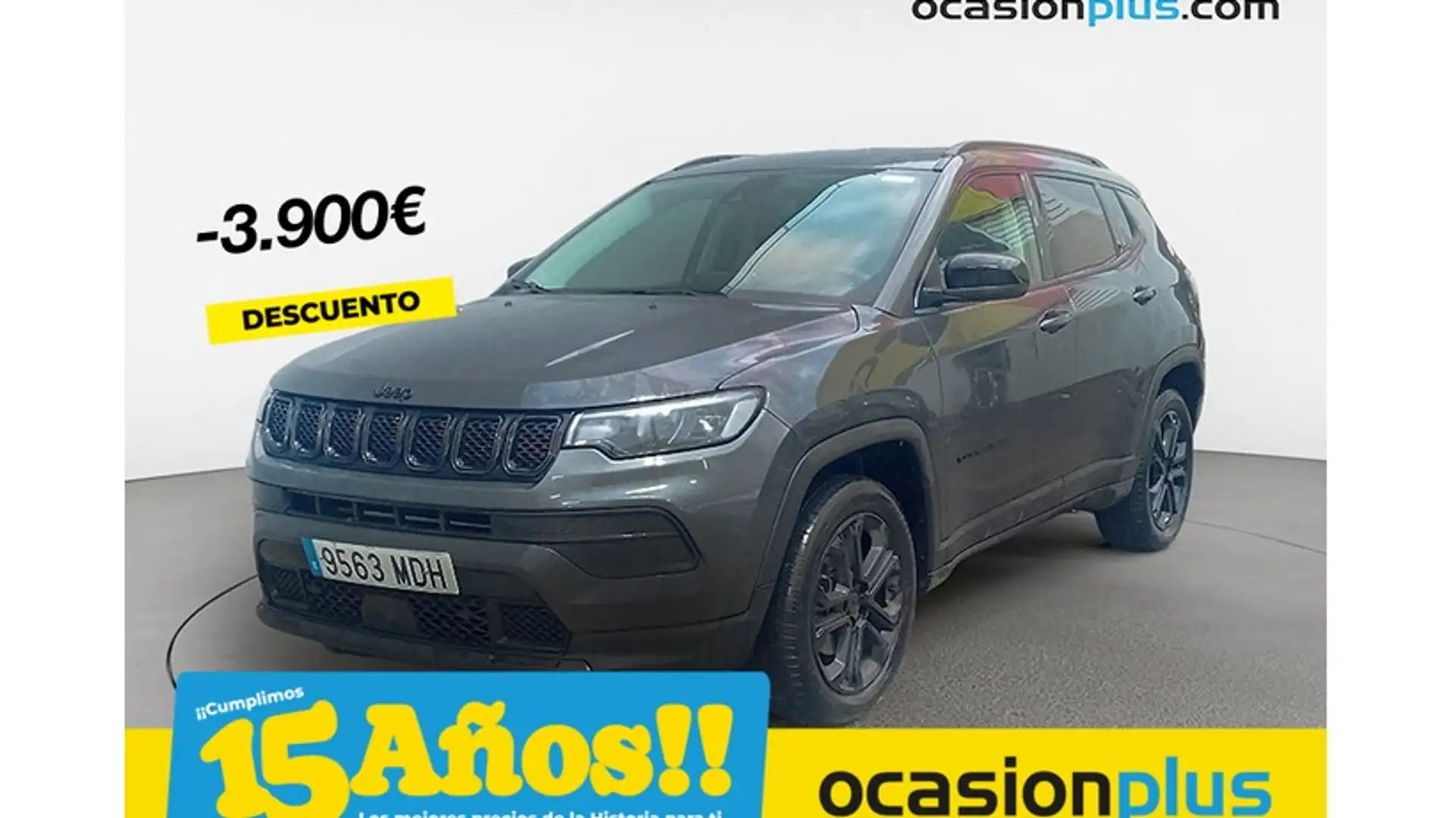 Jeep Compass 1.5 MHEV Night Eagle FWD DCT Gris - 1