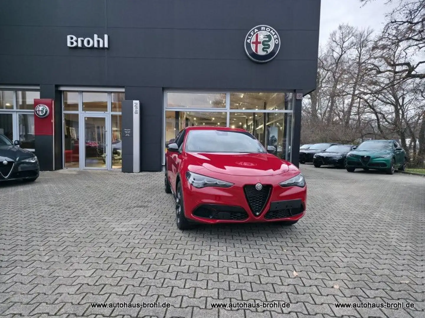 Alfa Romeo Stelvio Competizione Q4 280PS Rood - 1