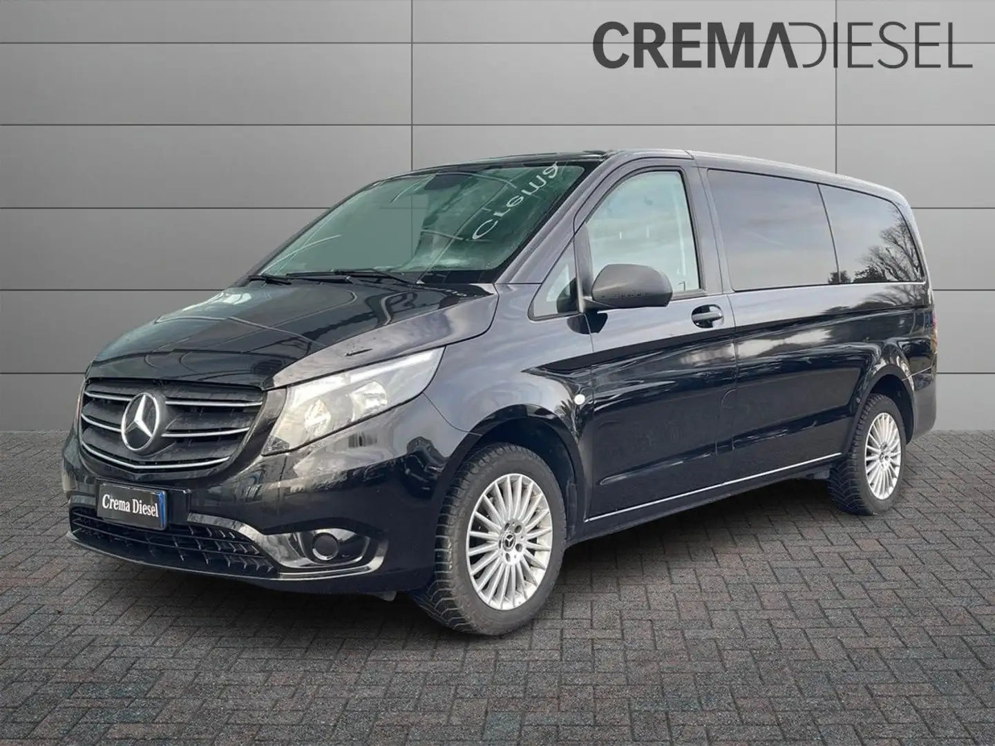 Mercedes-Benz Vito MERCEDES Vito 114 d Mixto Long Auto Nero - 1