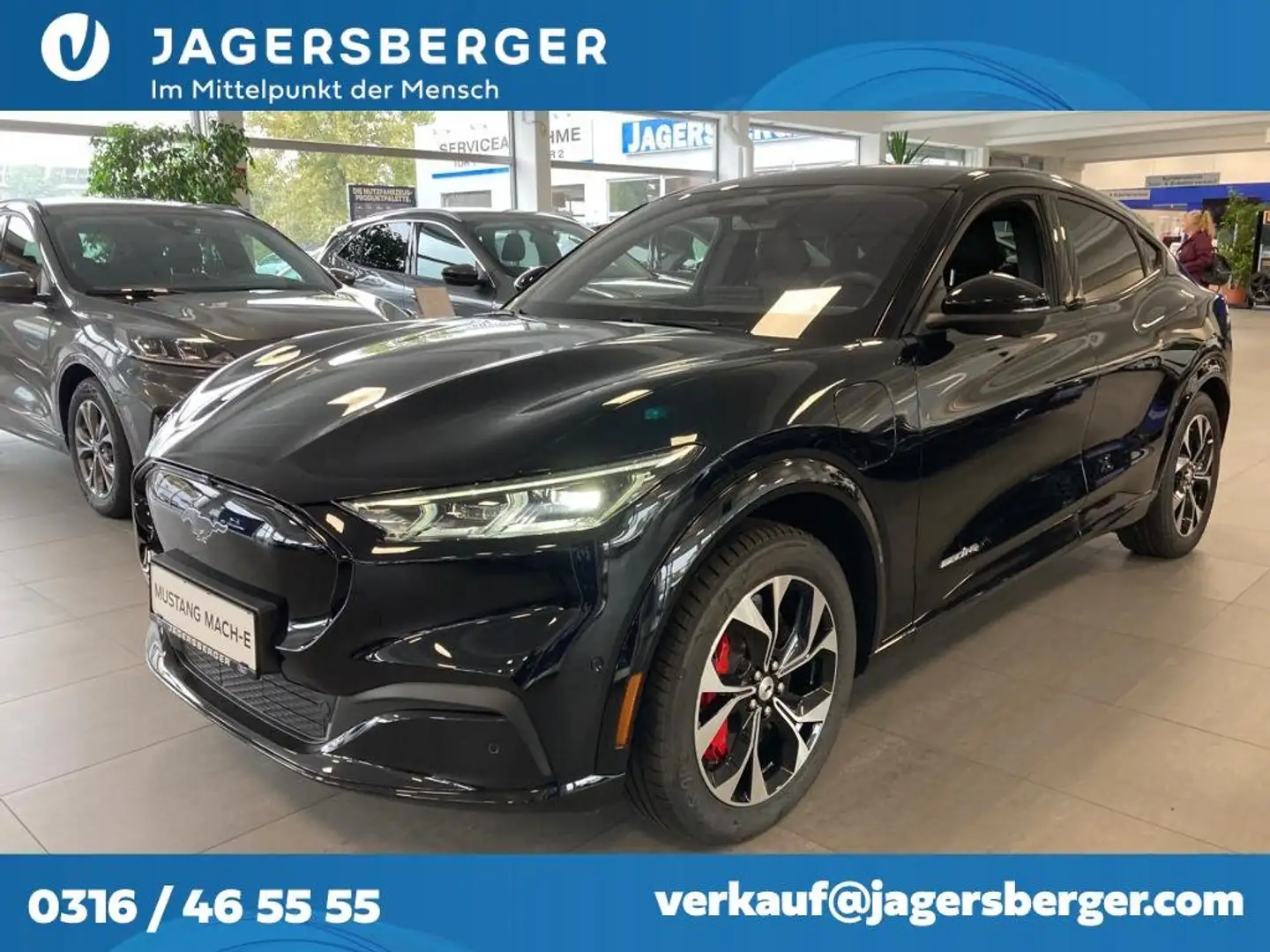 Ford Mustang Mach-E 88kWh AWD Elektro Extended Range Schwarz - 1