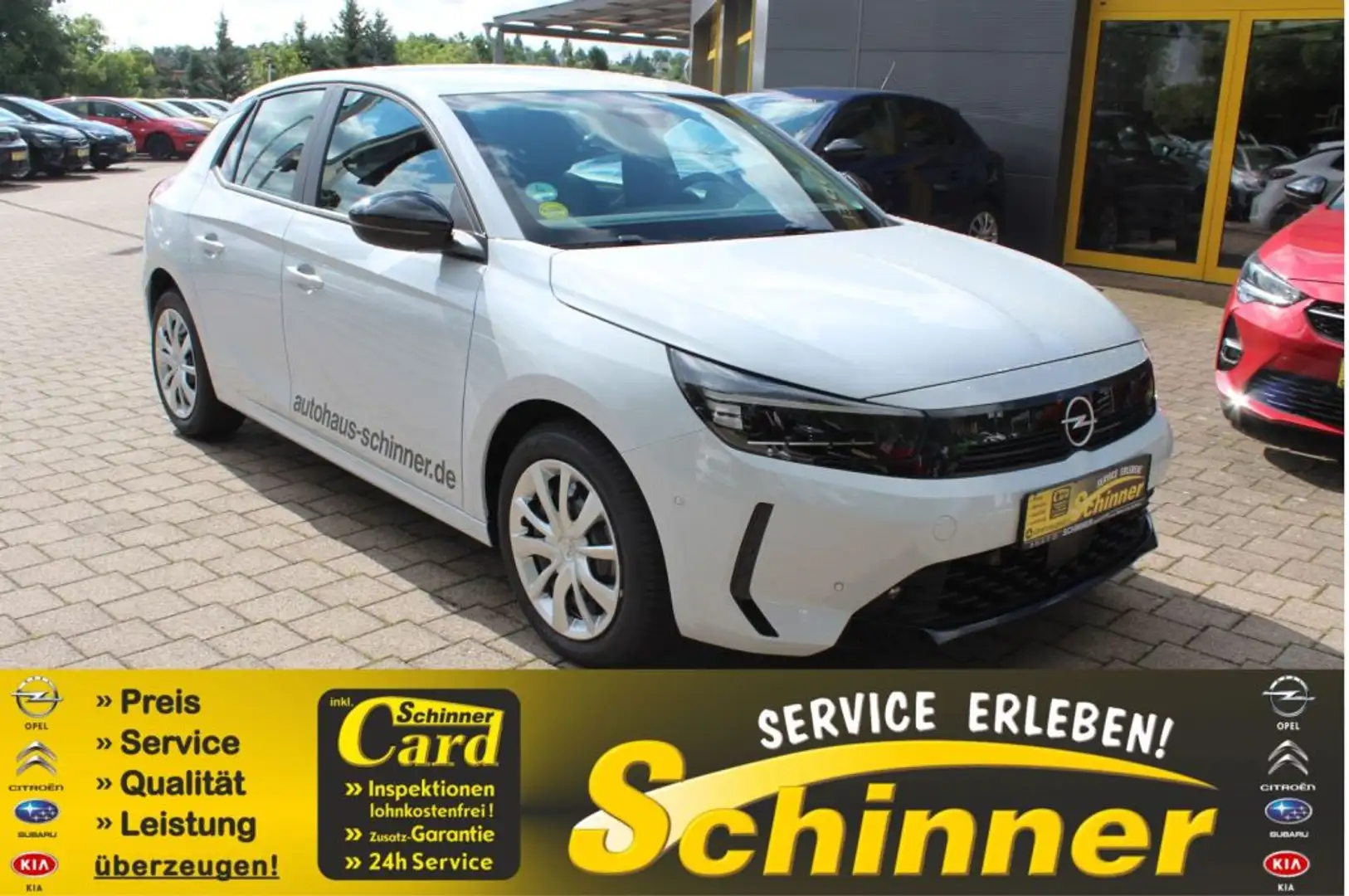 Opel Corsa 1.2 Direct Injection Turbo Weiß - 1