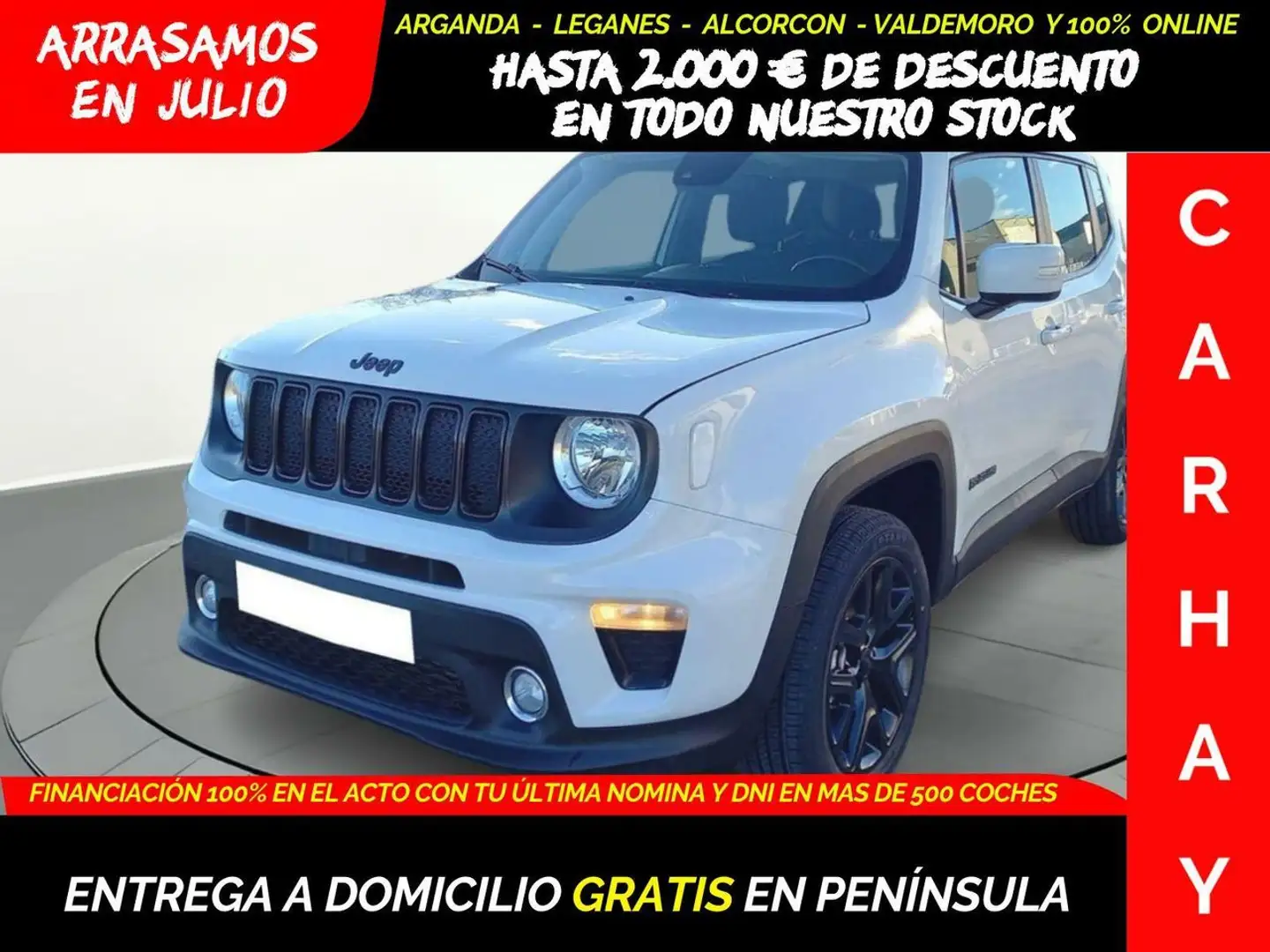 Jeep Renegade 2.0Mjt Night Eagle II 4x4 AD Bianco - 1