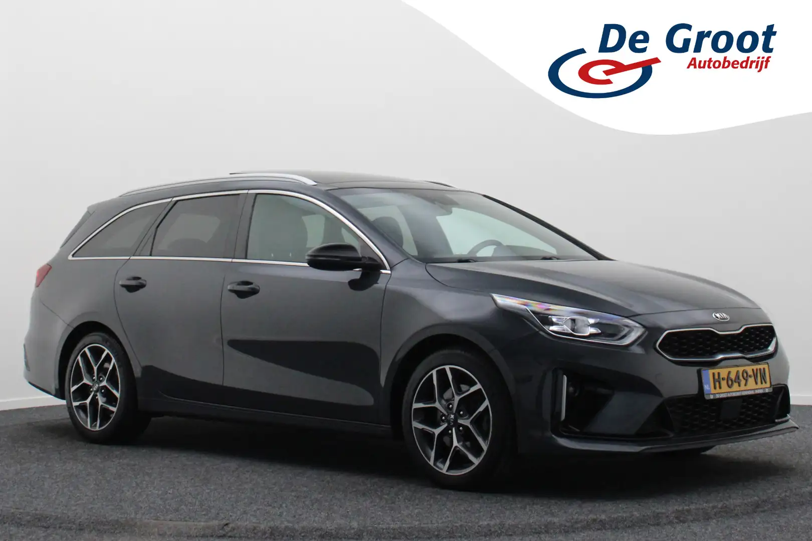 Kia Ceed / cee'd 1.4 T-GDI GT-Line Automaat Panoramadak, LED, Camer Grijs - 1