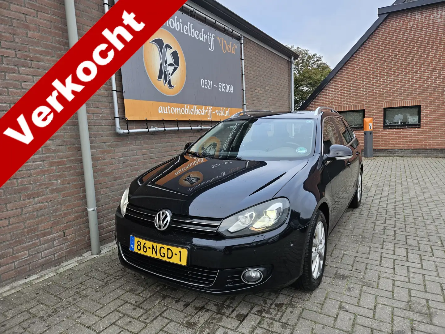 Volkswagen Golf Variant 1.4 TSI Highline Zwart - 1