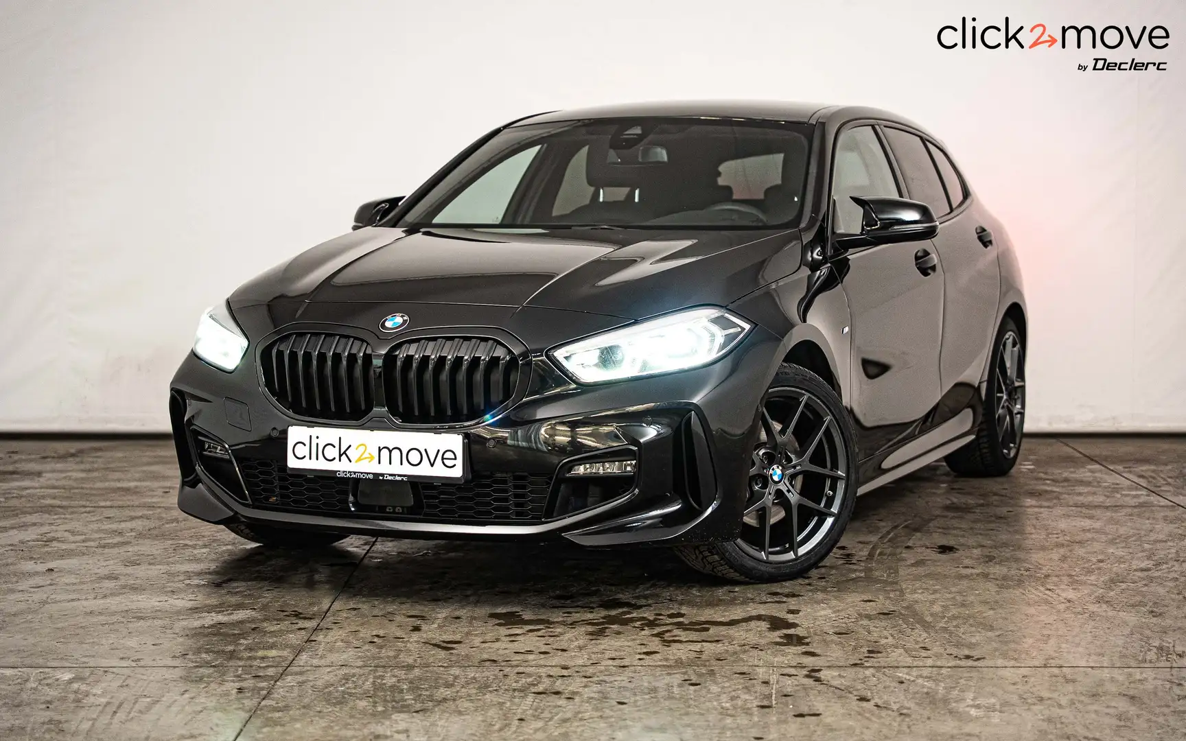 BMW 118 118iA M Sport Schwarz - 1