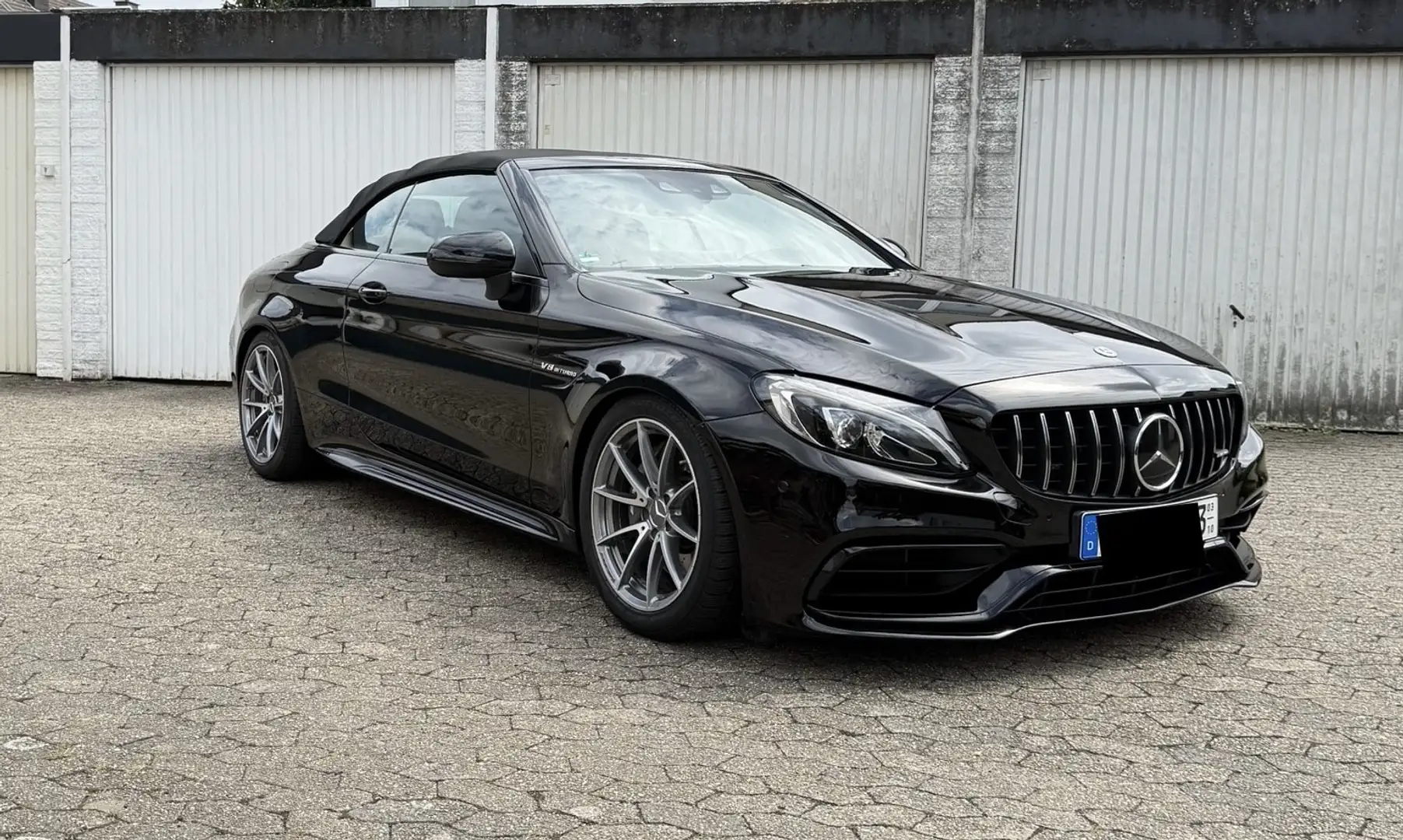 Mercedes-Benz C 63 AMG Cabrio Speedshift 7G-MCT Edition 1 Schwarz - 2
