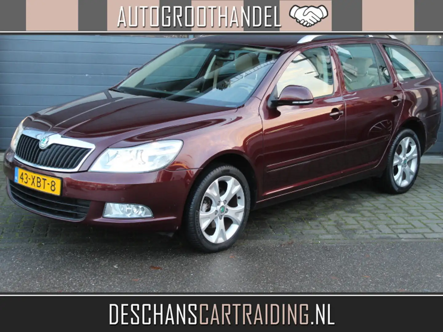 Skoda Octavia Combi 1.8 TSI Elegance AUTOMAAT Climate control, C Rouge - 1