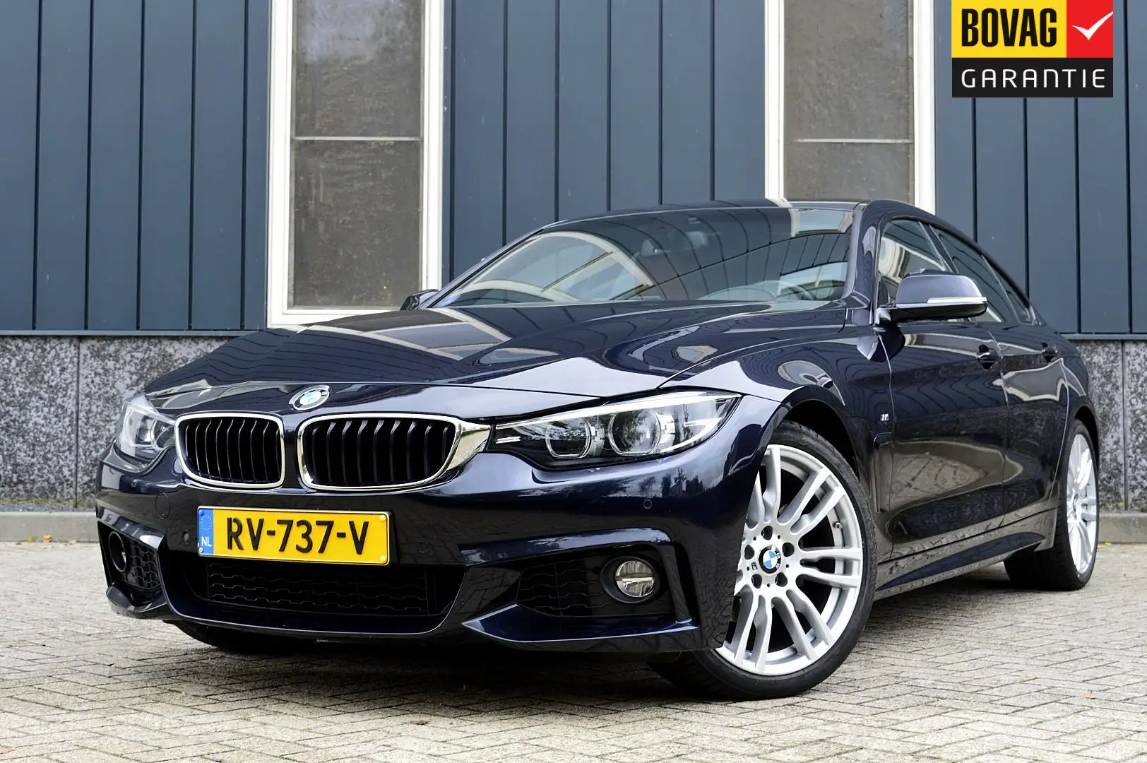 BMW 420 4-serie Gran Coupé 420i M-Sport Rijkaarprijs-Garan Nero - 1