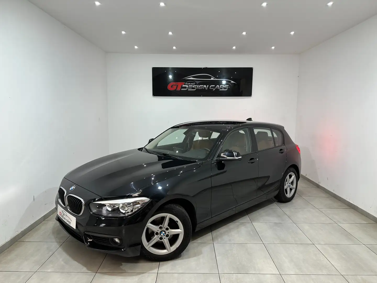 BMW 116 116i **GARANTIE 12 MOIS*LED*GPS*CLIM** Zwart - 2