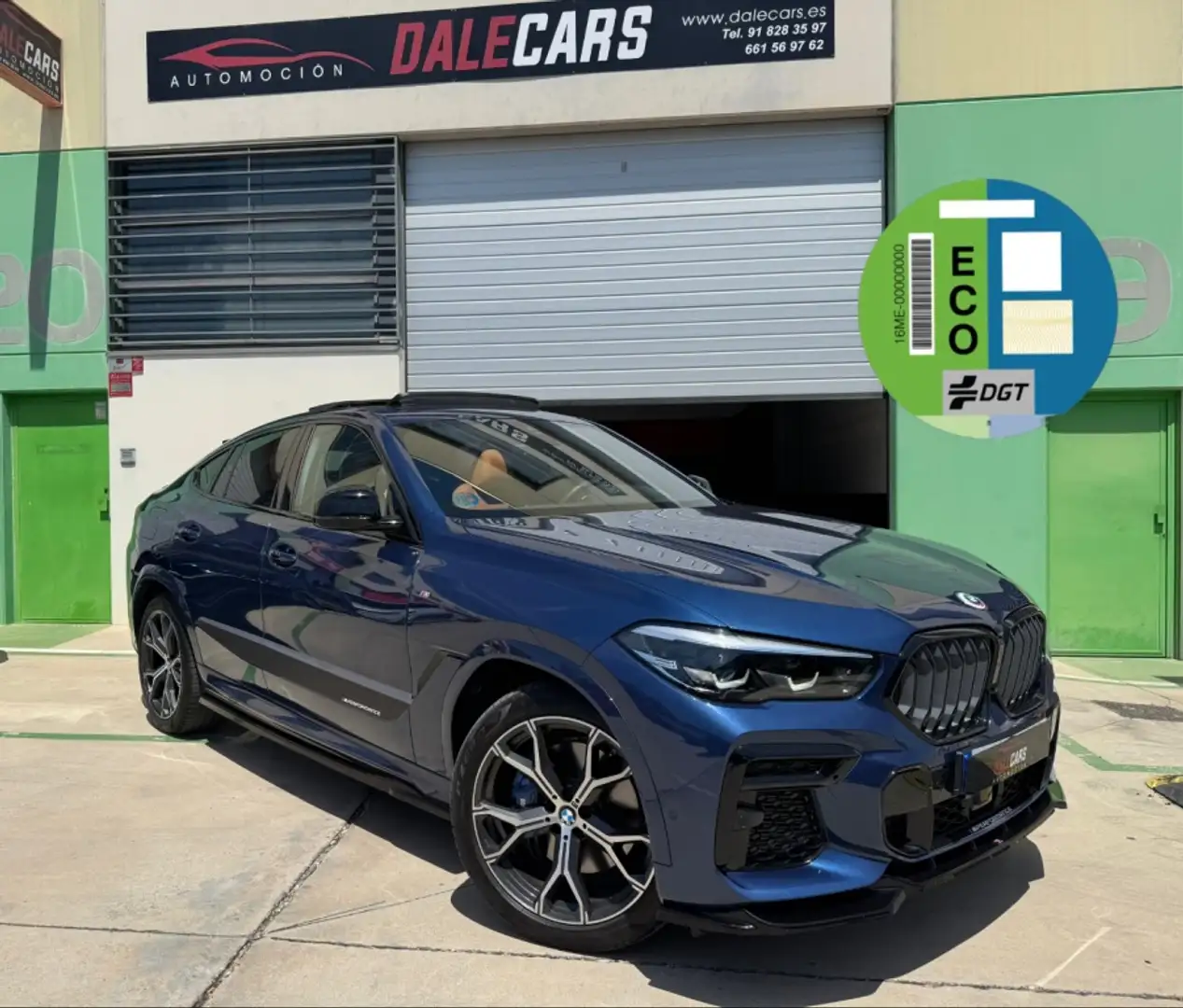 BMW X6 xDrive 30dA Azul - 2