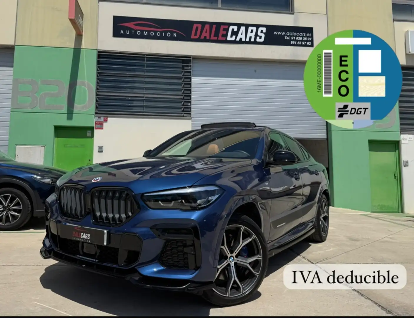 BMW X6 xDrive 30dA Azul - 1