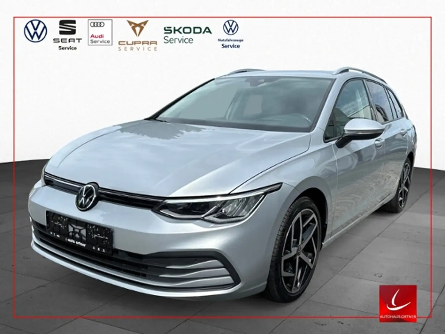 Volkswagen Golf Variant VIII Variant 1.5 eTSI LIFE HEAD-UP KAMERA NAVI KL Silber - 1