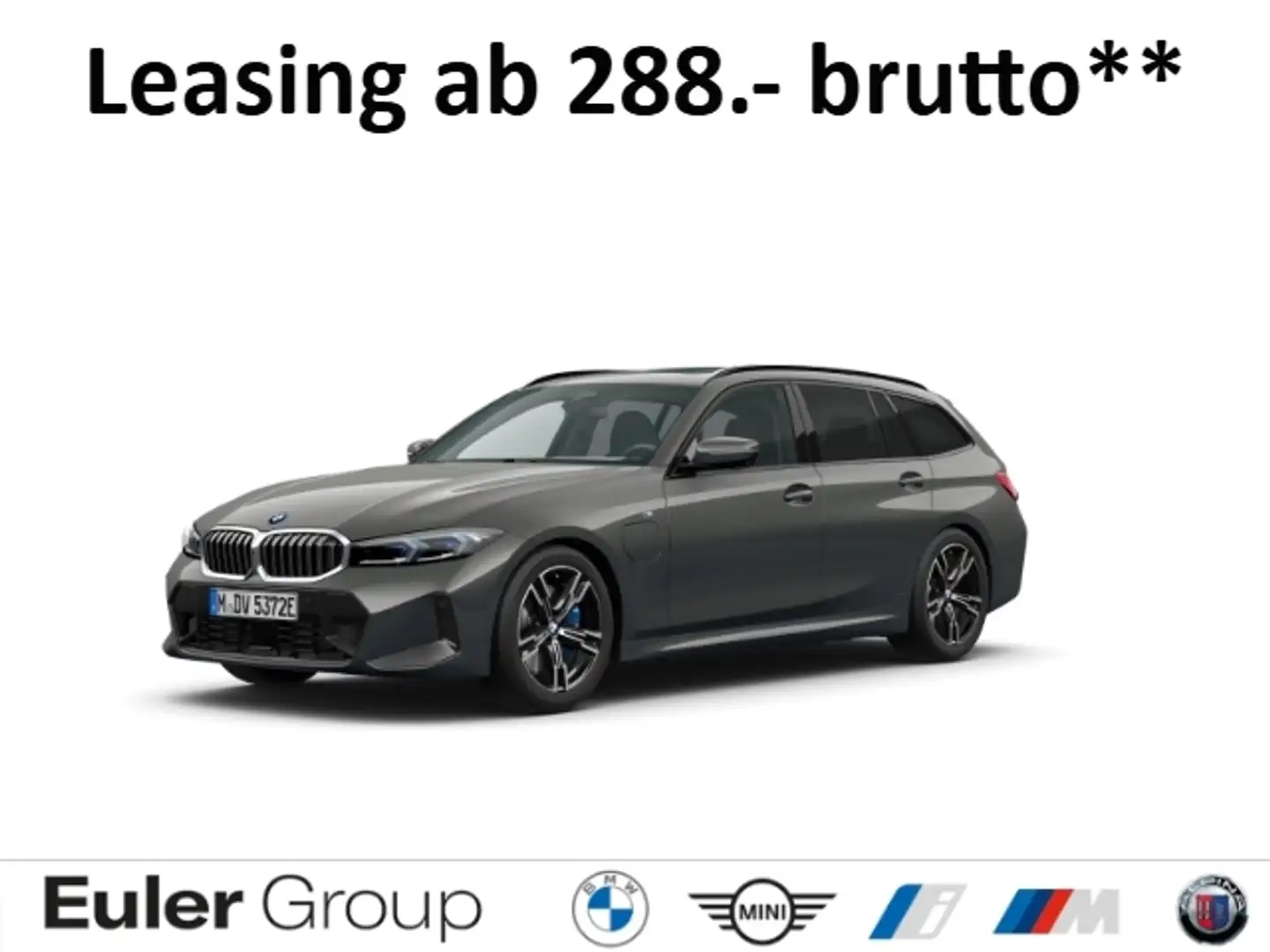 BMW 330 e xD M-Sport 18'' AHK Pano adLED FLA Hifi DA-Prof Grau - 1