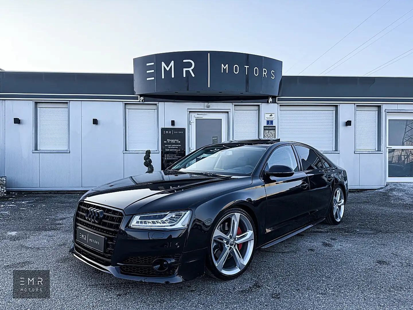 Audi A8 3,0 TDI S8 OPTIK, SHD, LUFT, MATRIX-LED, KOMFOR... Schwarz - 1
