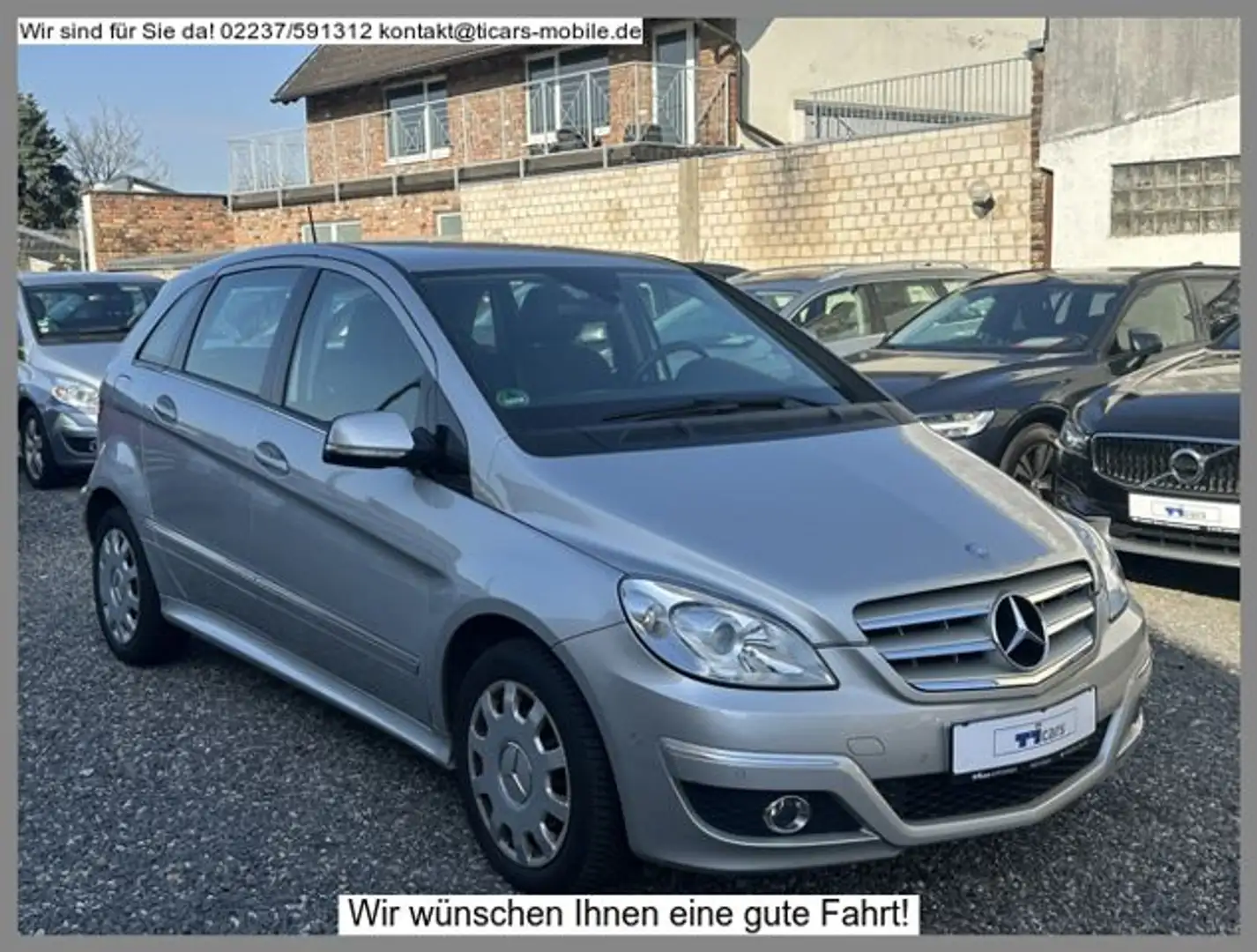 Mercedes-Benz B 200 *Navi,PDC,Klima,SHZ,Garantie,Alwetter* Silber - 2