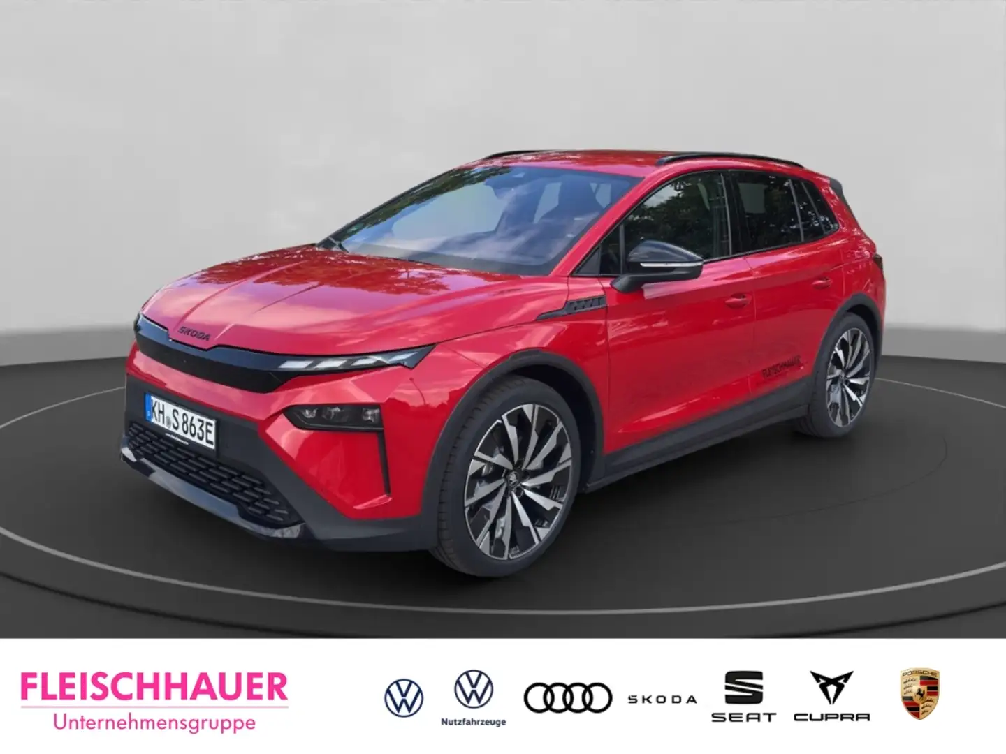Skoda Elroq Sportline 85  Ausstattungs-Paket: Advanced  Winter Rot - 1