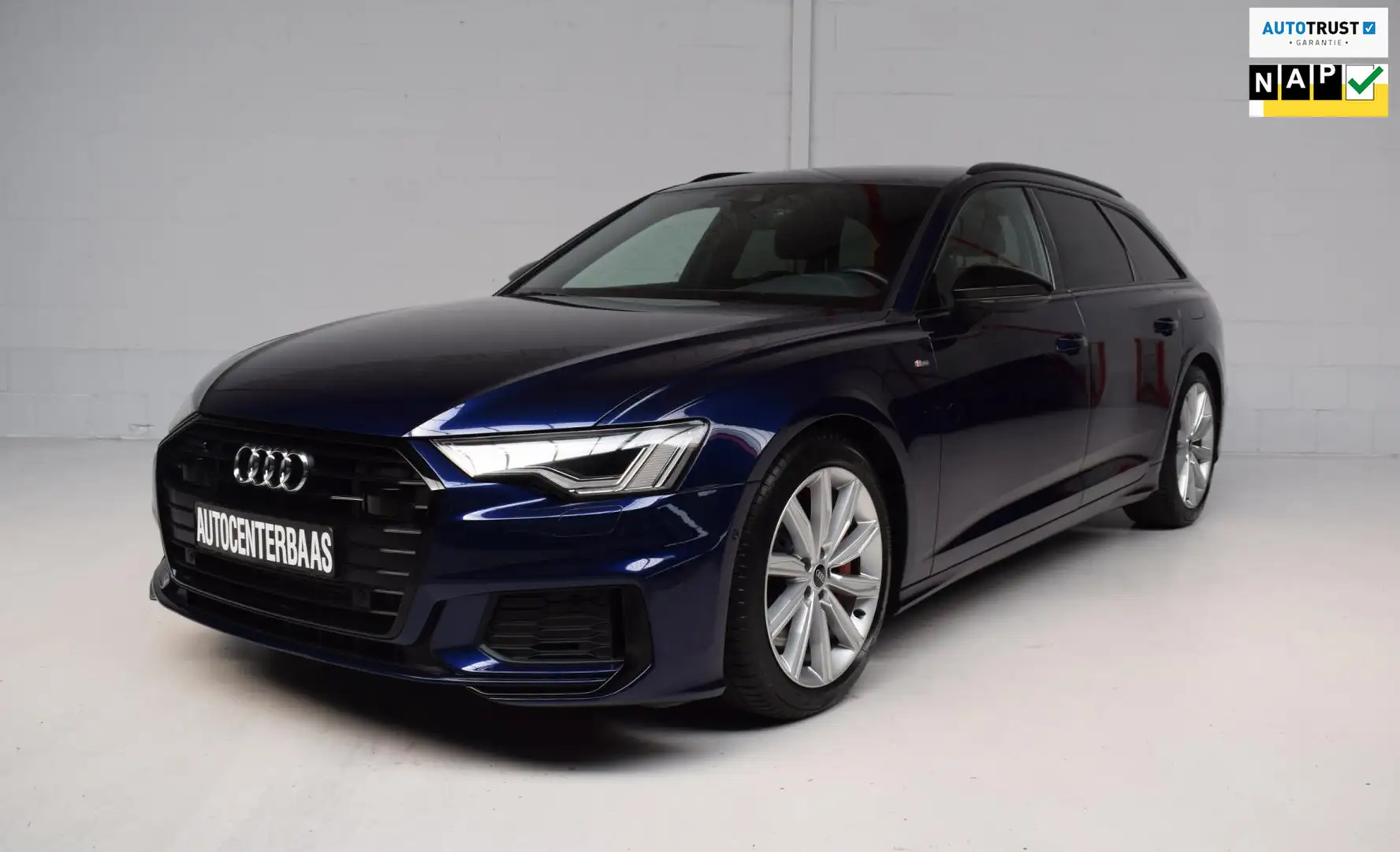 Audi A6 Avant 55TFSIe Quattro ADAPT.CRUISE / LEER / MATRIX Blu/Azzurro - 1
