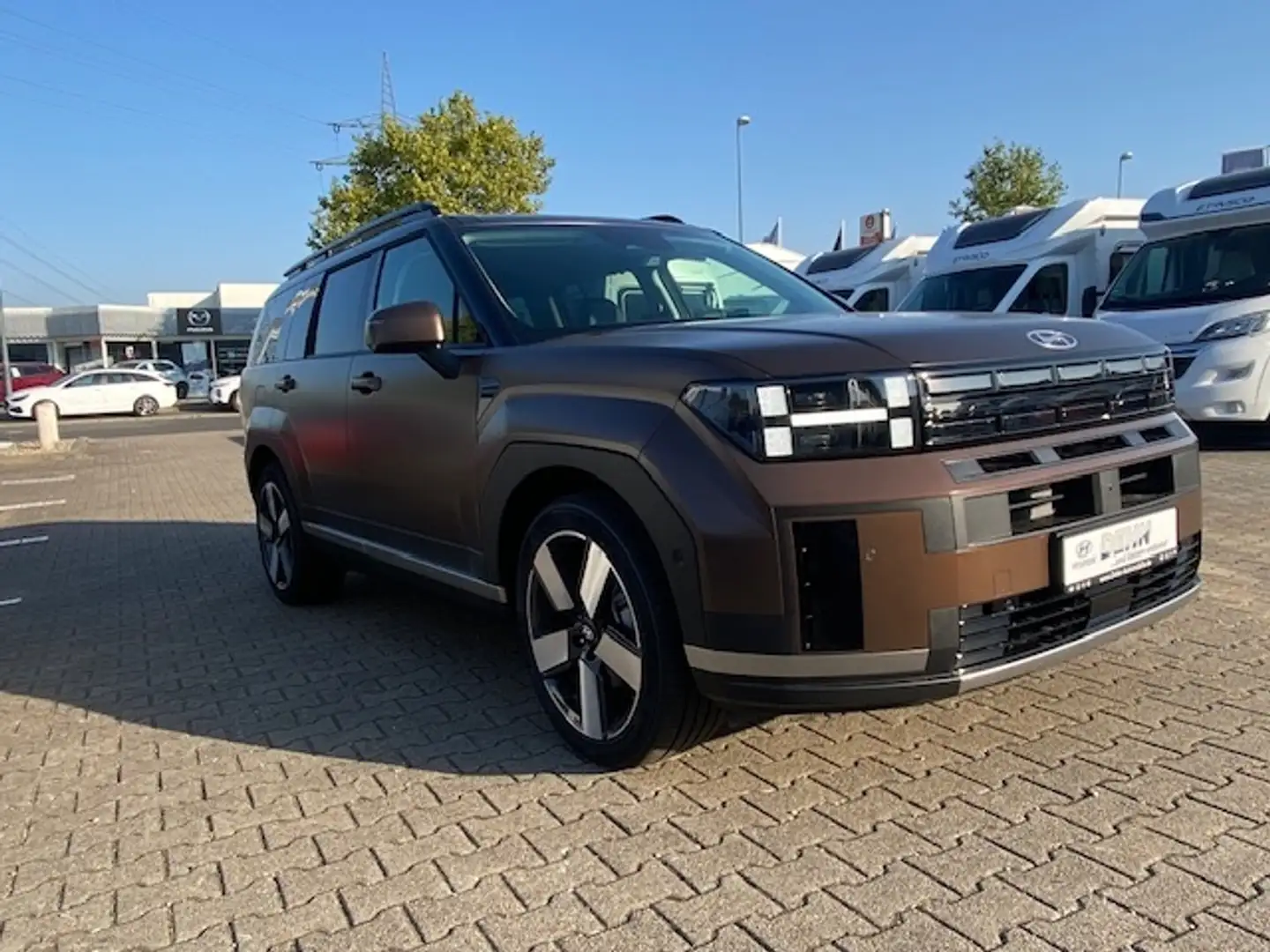 Hyundai SANTA FE Plug-In-Hybrid 4WD Signature Komfort-/Technik-Pake Braun - 1