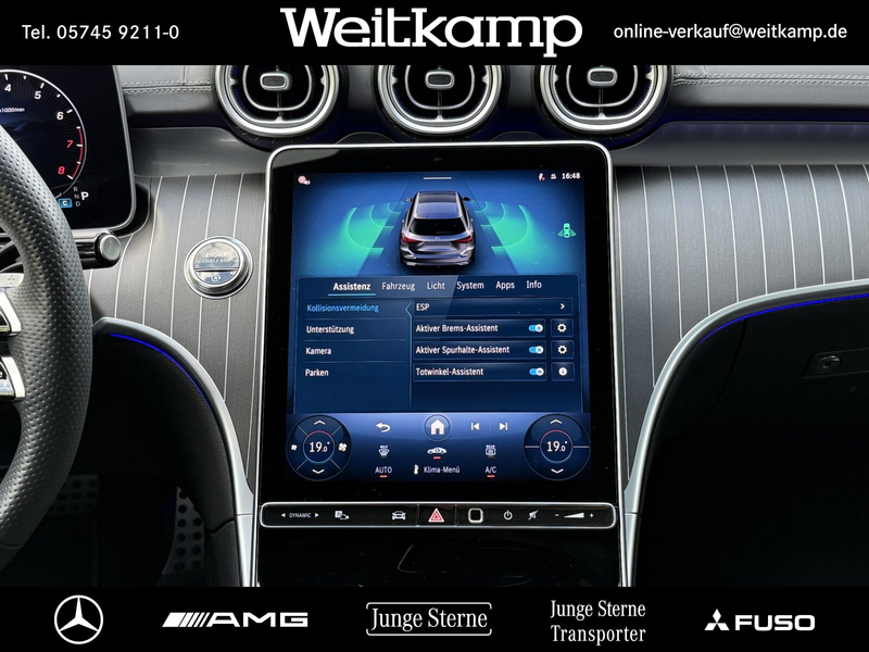 Mercedes-Benz C 180 C 180 T-Modell AMG+AHK+PANO+DISTRONIC+360°+MEMO. — photo 15