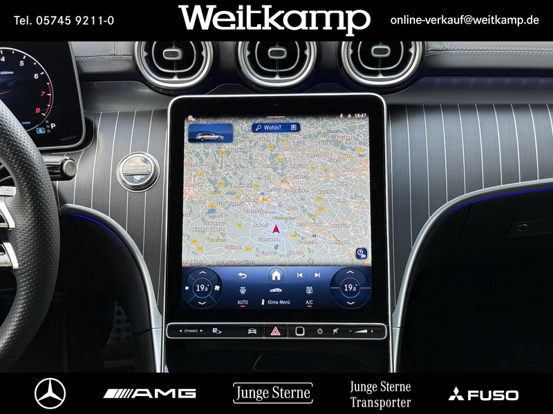 Mercedes-Benz C 180 C 180 T-Modell AMG+AHK+PANO+DISTRONIC+360°+MEMO. — photo 13
