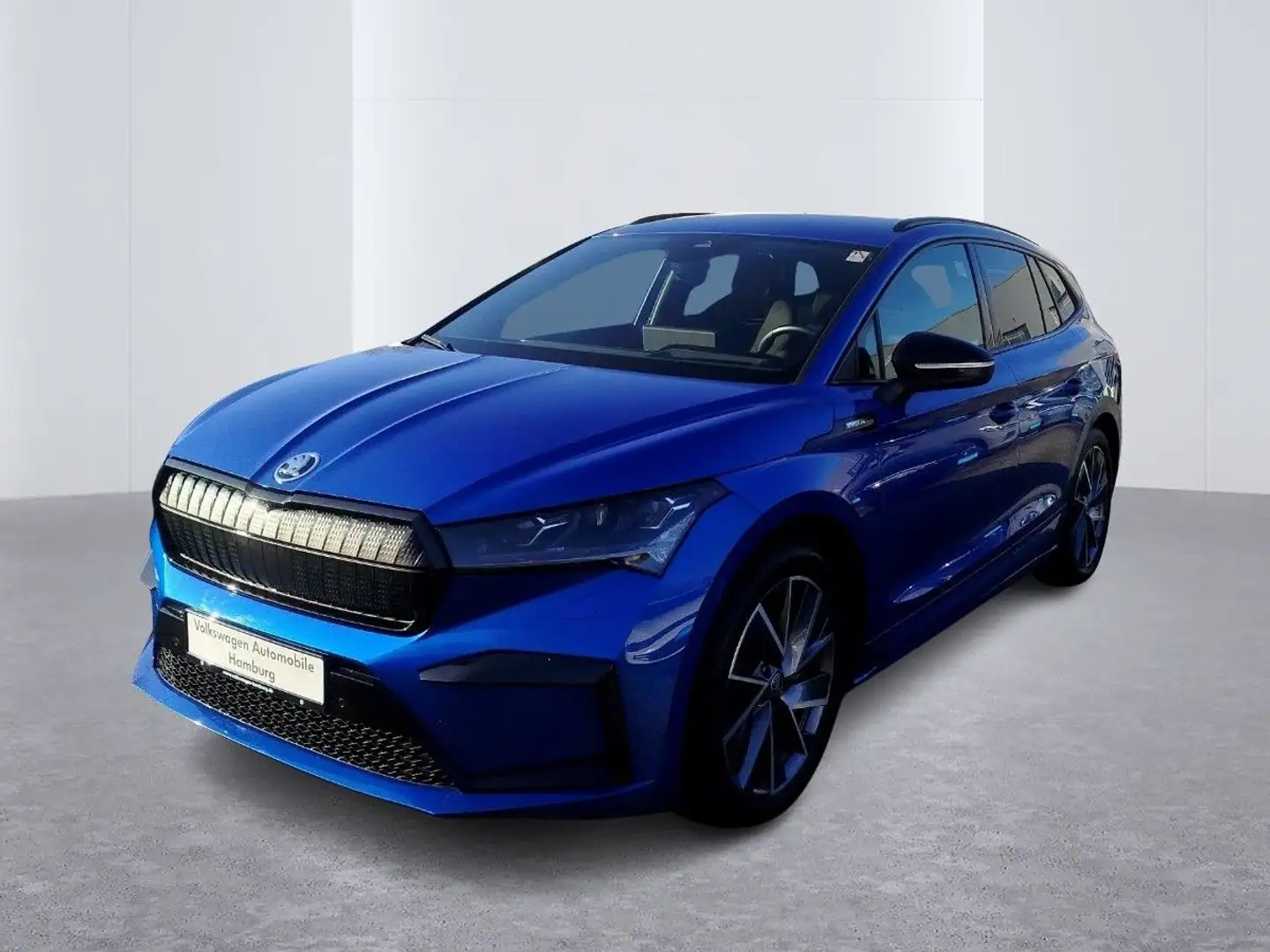 Skoda Enyaq iV 60 Sportline Navi Sitzheizung Leder PDC Bleu - 2