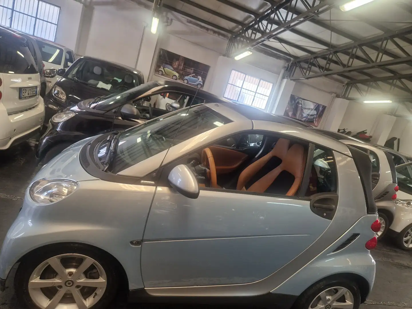 smart forTwo cabrio pulse limited pelle motore revisionato - 1