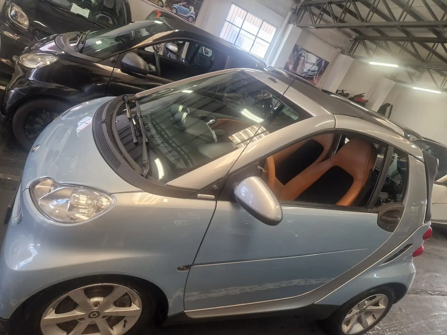 smart forTwo cabrio pulse limited pelle motore revisionato - 2