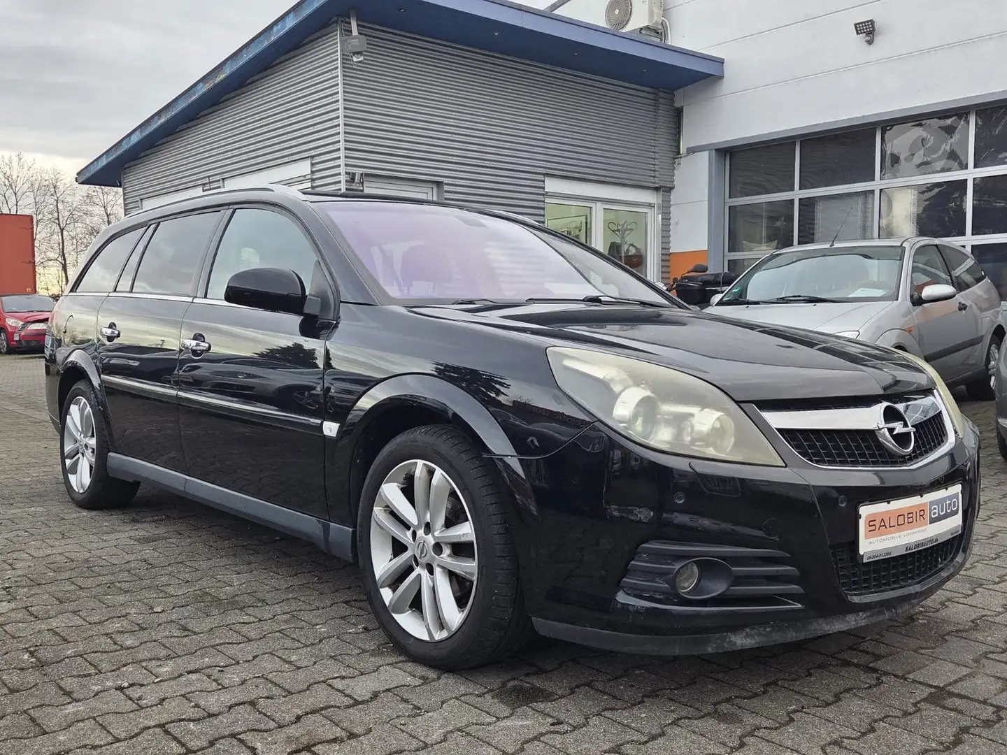 Opel Vectra C Caravan 1.9 CDTI Cosmo Plus Leder Xenon Schwarz - 1