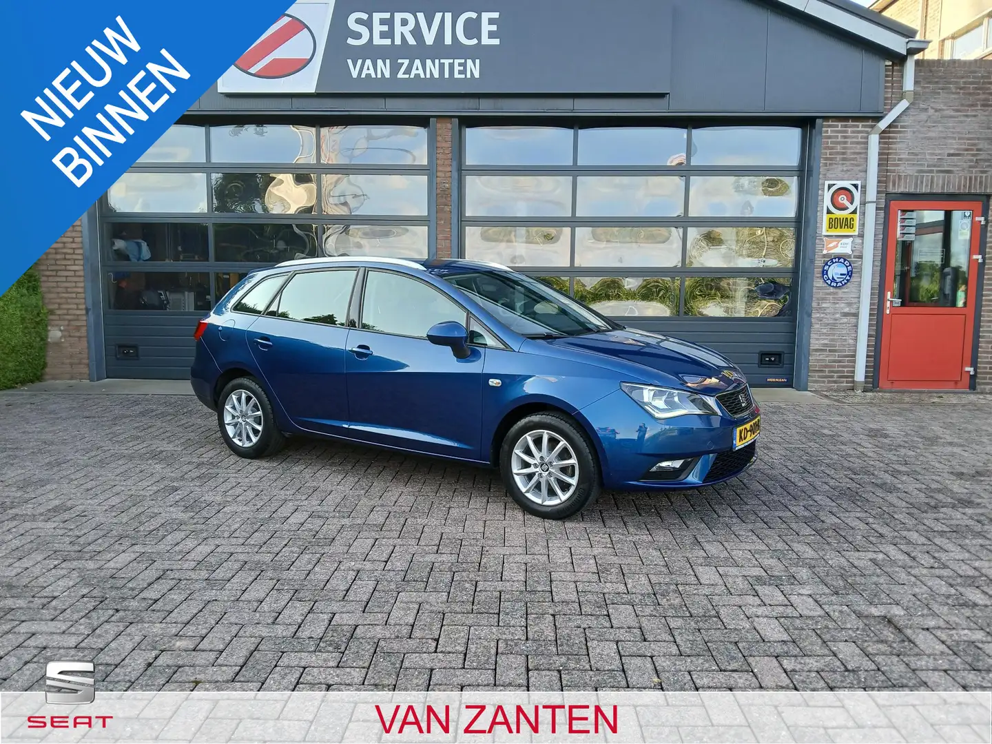 SEAT Ibiza ST 1.0 EcoTSI Style Connect Navigatie, Trekhaak, 1 Blauw - 1