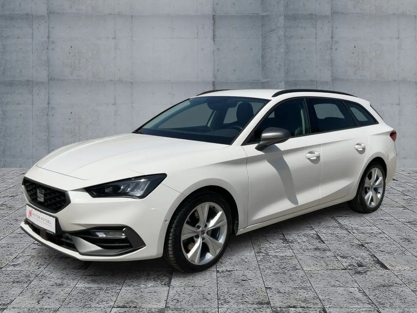SEAT Leon ST 2.0 TDI DSG FR-LINE LED+NAV+AHK+ACC+SHZ Weiß - 2