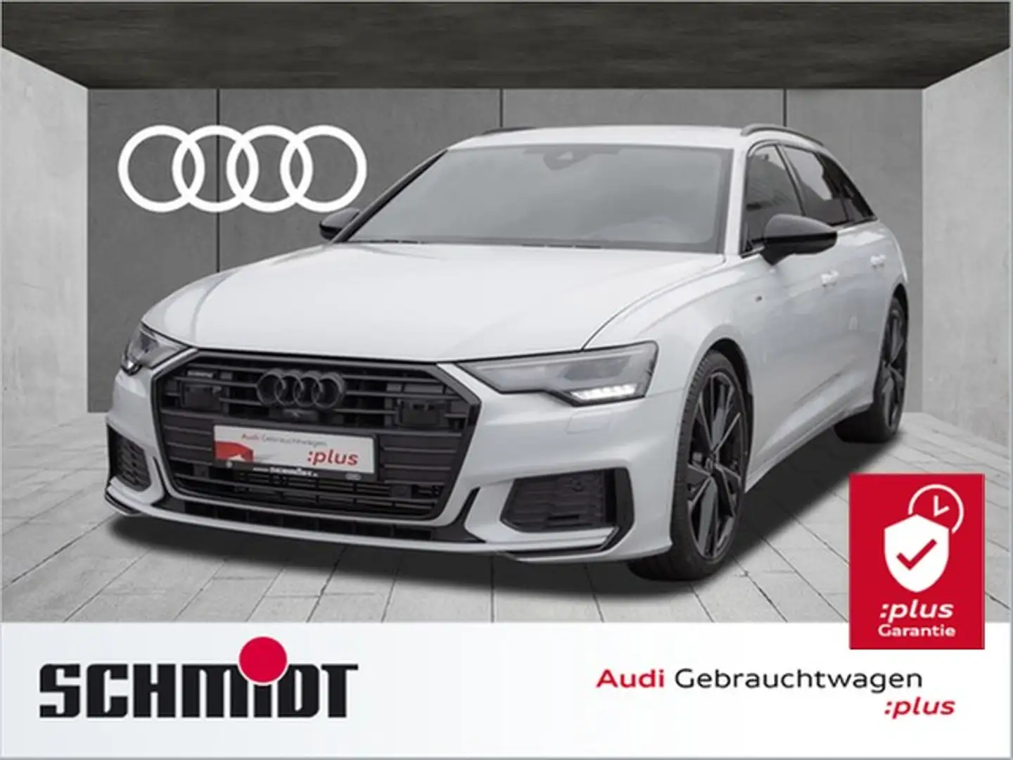 Audi A6 Avant 45 TFSI quattro S line LM21 AHK ACC HuD M... Wit - 1