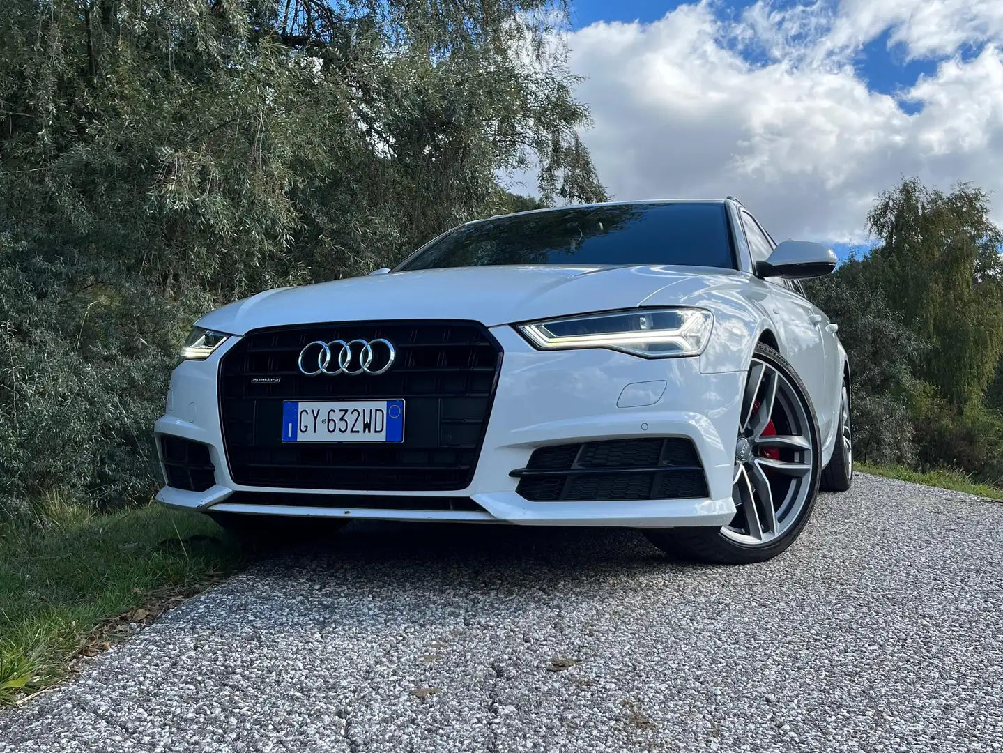 Audi A6 A6 Avant 3.0 TDI quattro sline Blanc - 2